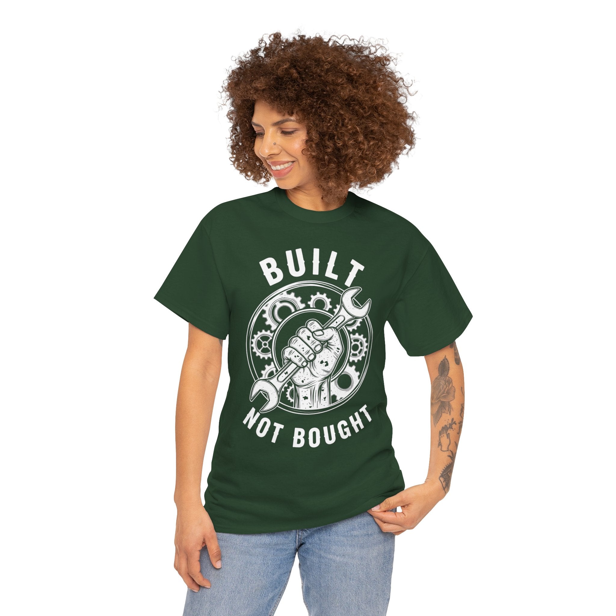 Unisex Heavy Cotton Tee — Built Not Bought