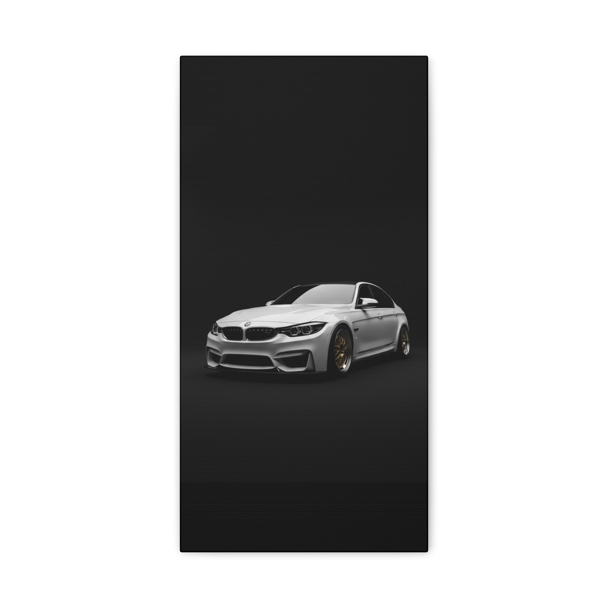 Custom Vertical Automotive Canvas - Multiple Sizes