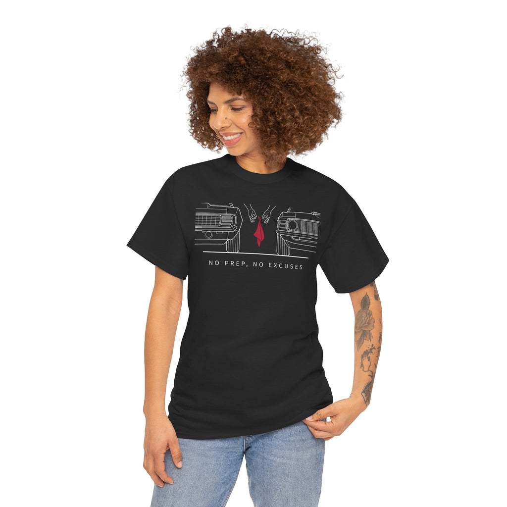 Unisex Heavy Cotton Tee — No Prep, No Excuses