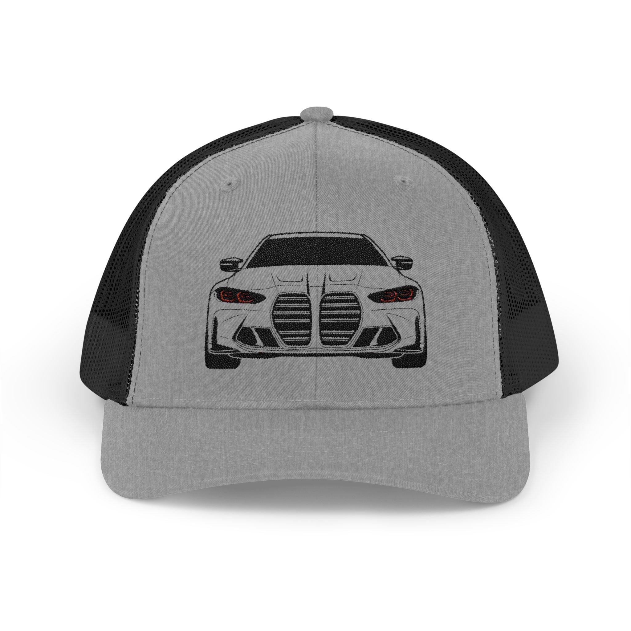 Snapback Trucker Cap — G80 Illuminated Headlights (Red)