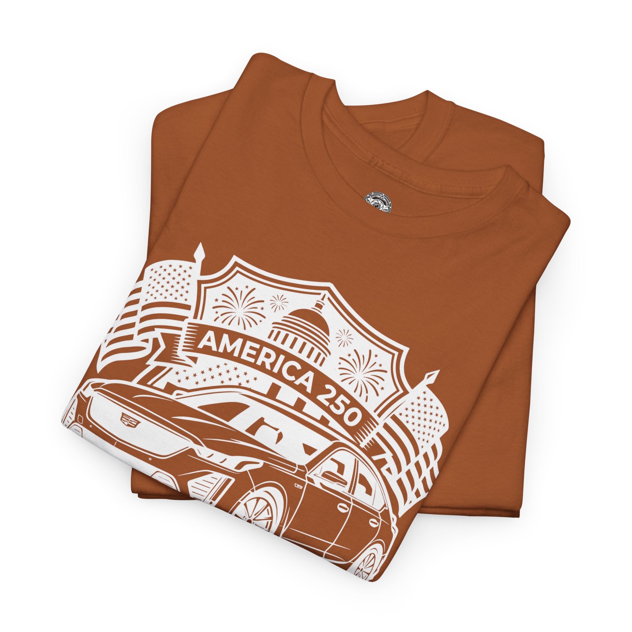 Unisex Heavy Cotton Tee — 4th of July — American Sedan