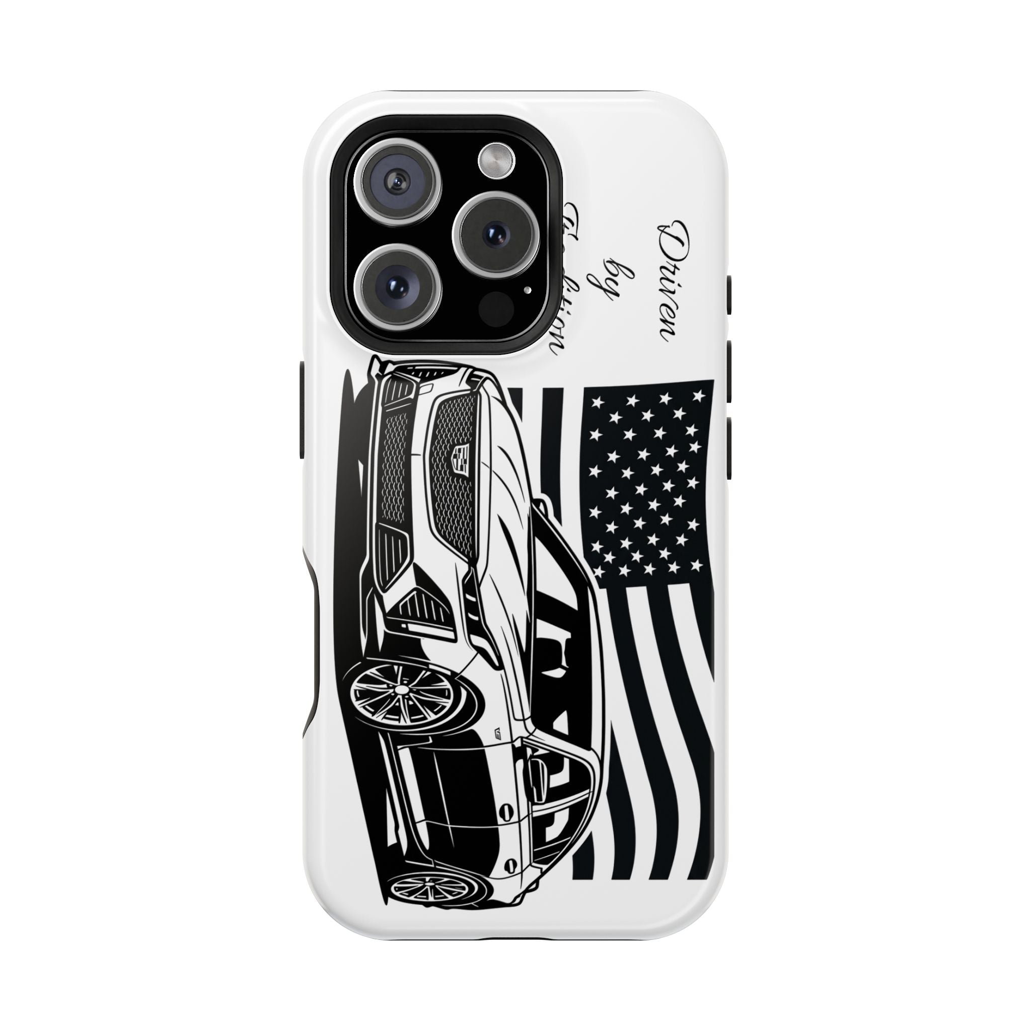 Magnetic Impact-Resistant Phone Case — "Driven by Tradition"