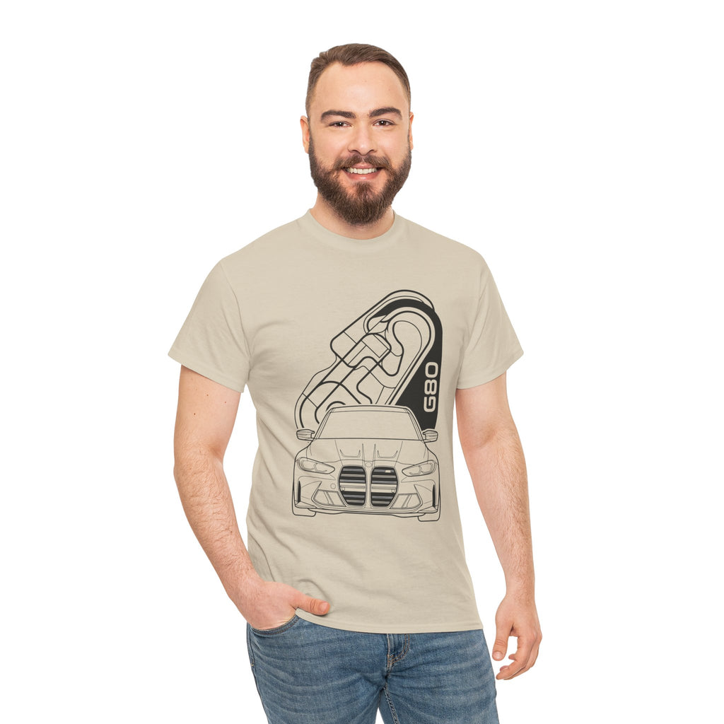 Unisex Heavy Cotton Tee — G80 Track