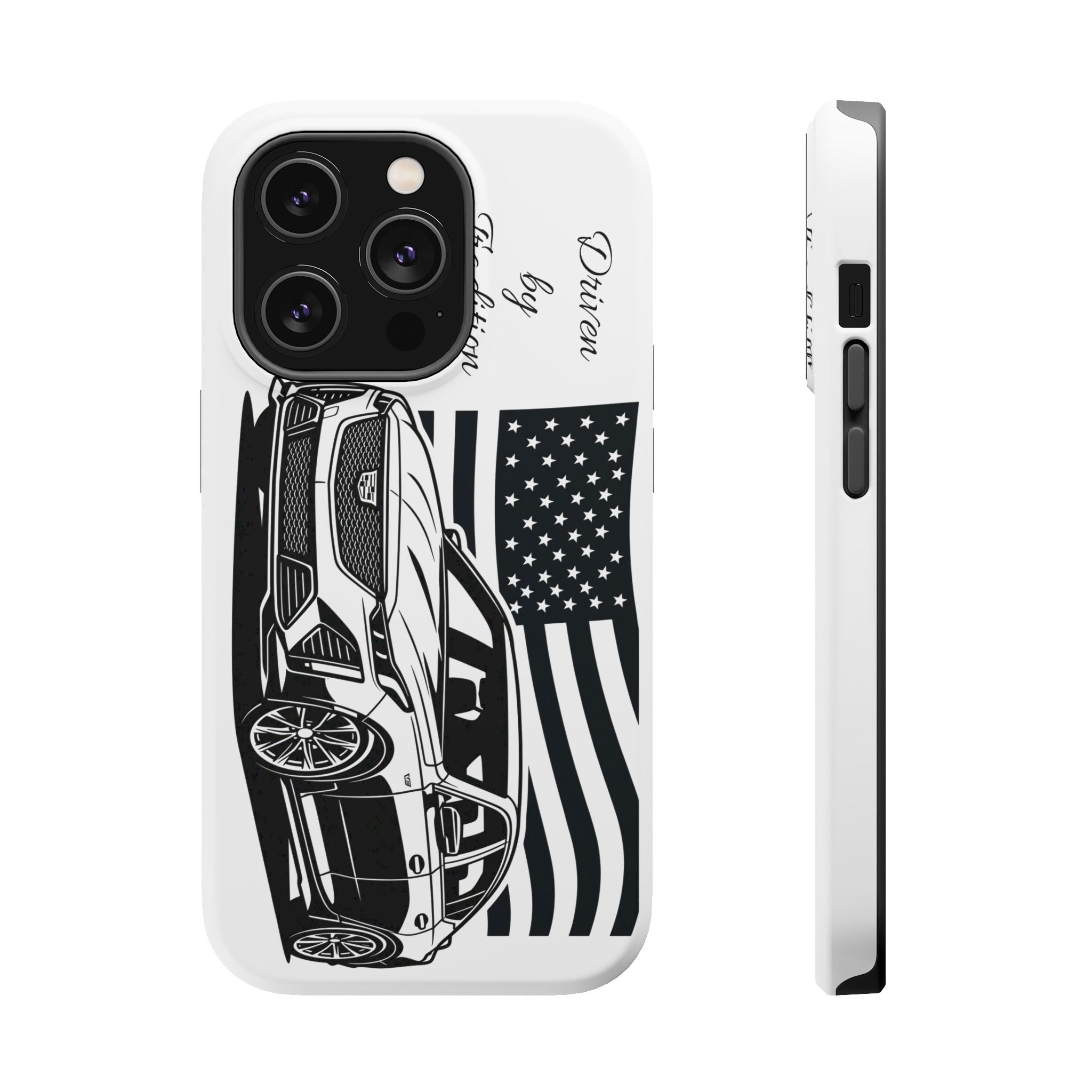 Magnetic Impact-Resistant Phone Case — "Driven by Tradition"