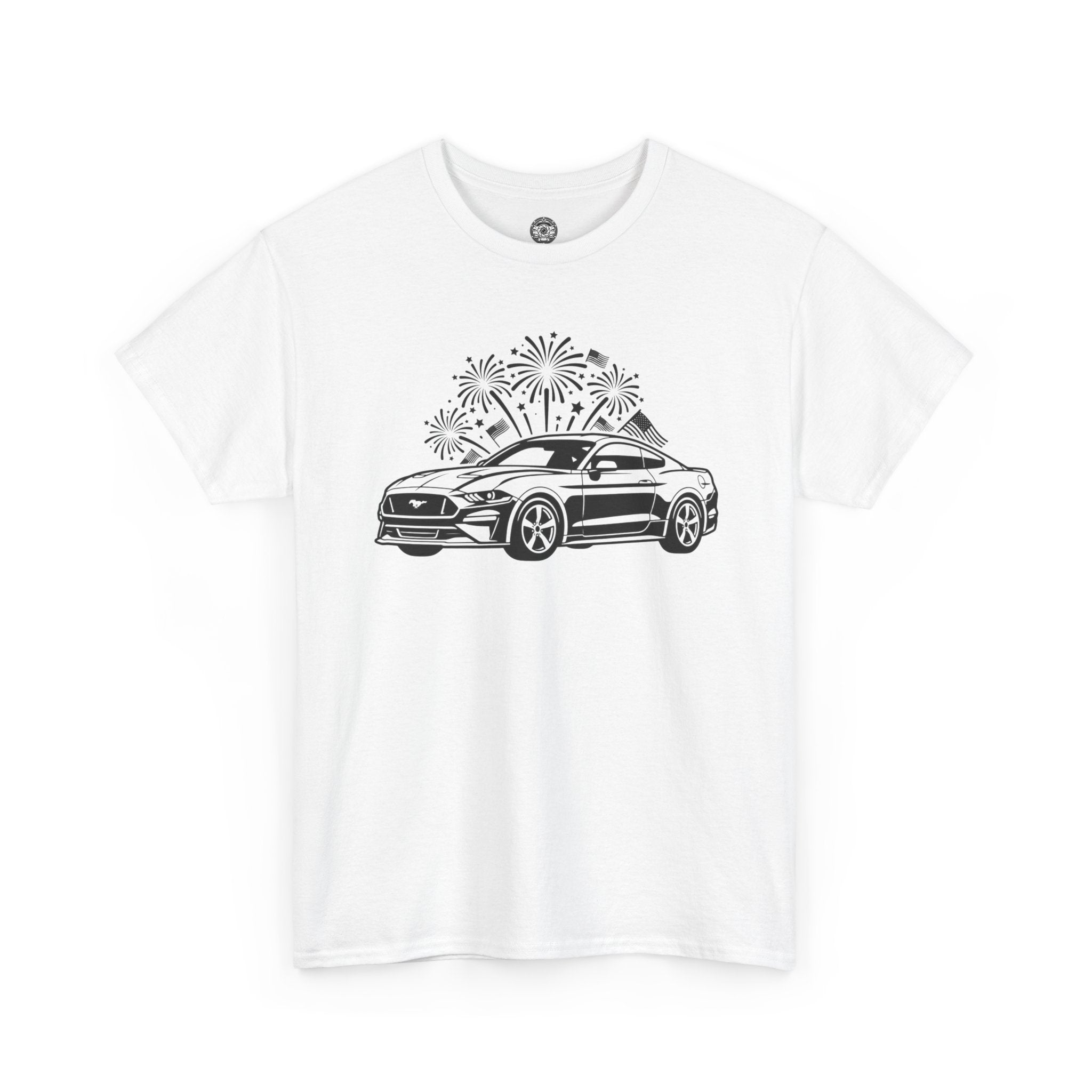 Unisex Heavy Cotton Tee — 4th of July — Modern American Muscle