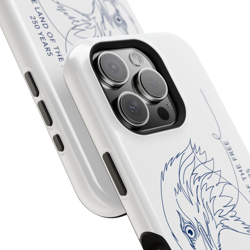 Magnetic Impact-Resistant Phone Case — "The Land of the Free" 250 Years