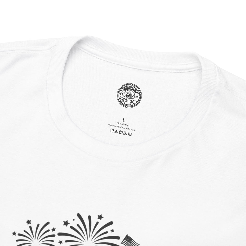 Unisex Heavy Cotton Tee — 4th of July — Modern American Muscle
