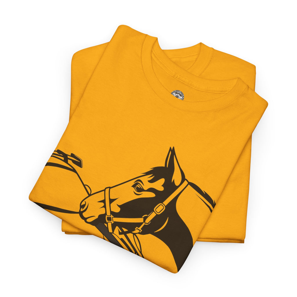 Unisex Heavy Cotton Tee — 992 vs Horse (Viral Video)
