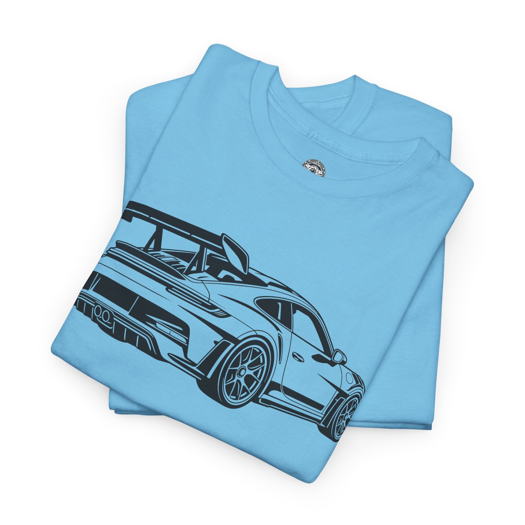 Unisex Heavy Cotton Tee — 992 Rear Profile