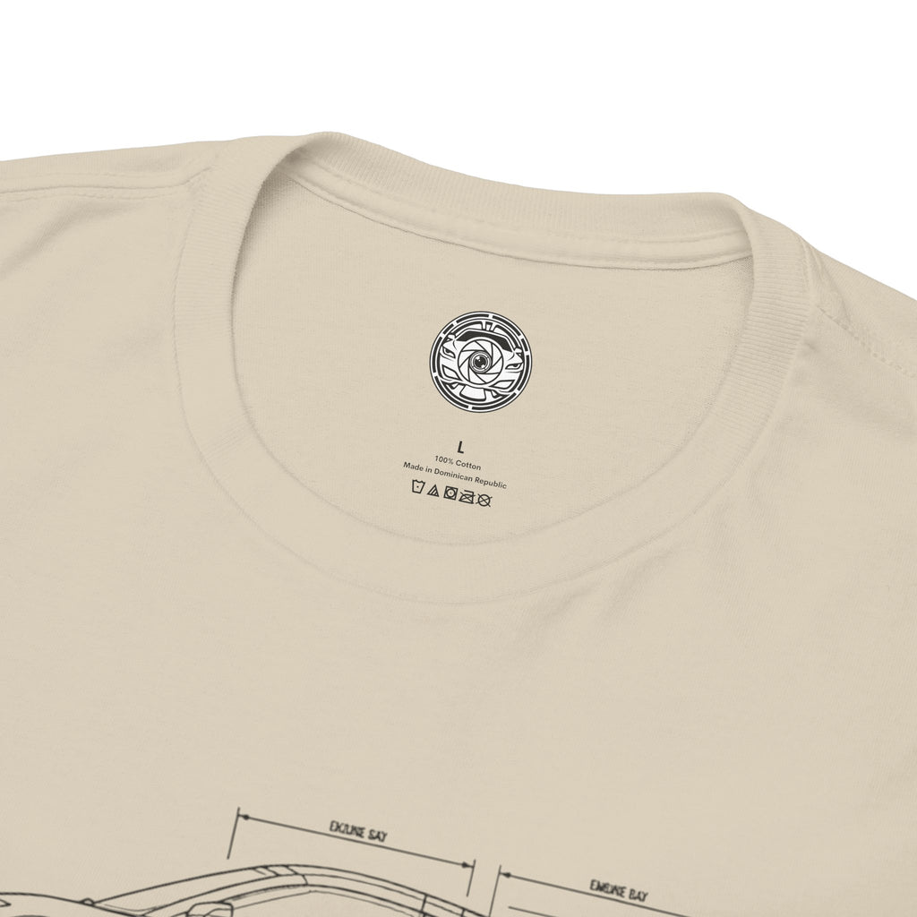 Unisex Heavy Cotton Tee — C7/C8 Blueprint