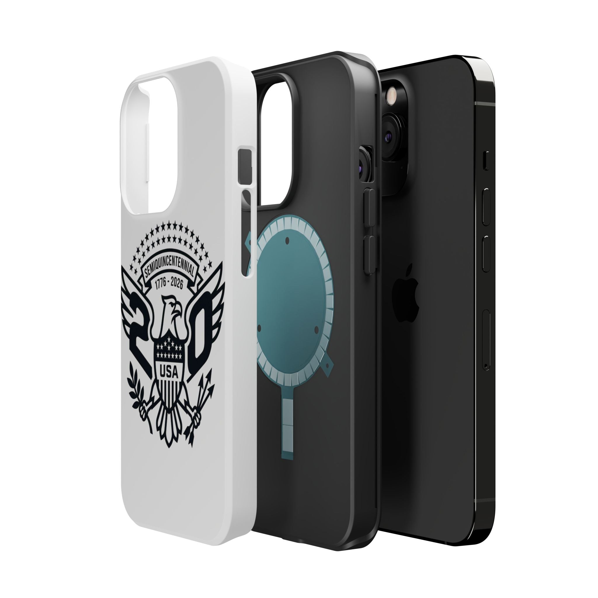 Magnetic Impact-Resistant Phone Case — USA Semiquincentennial