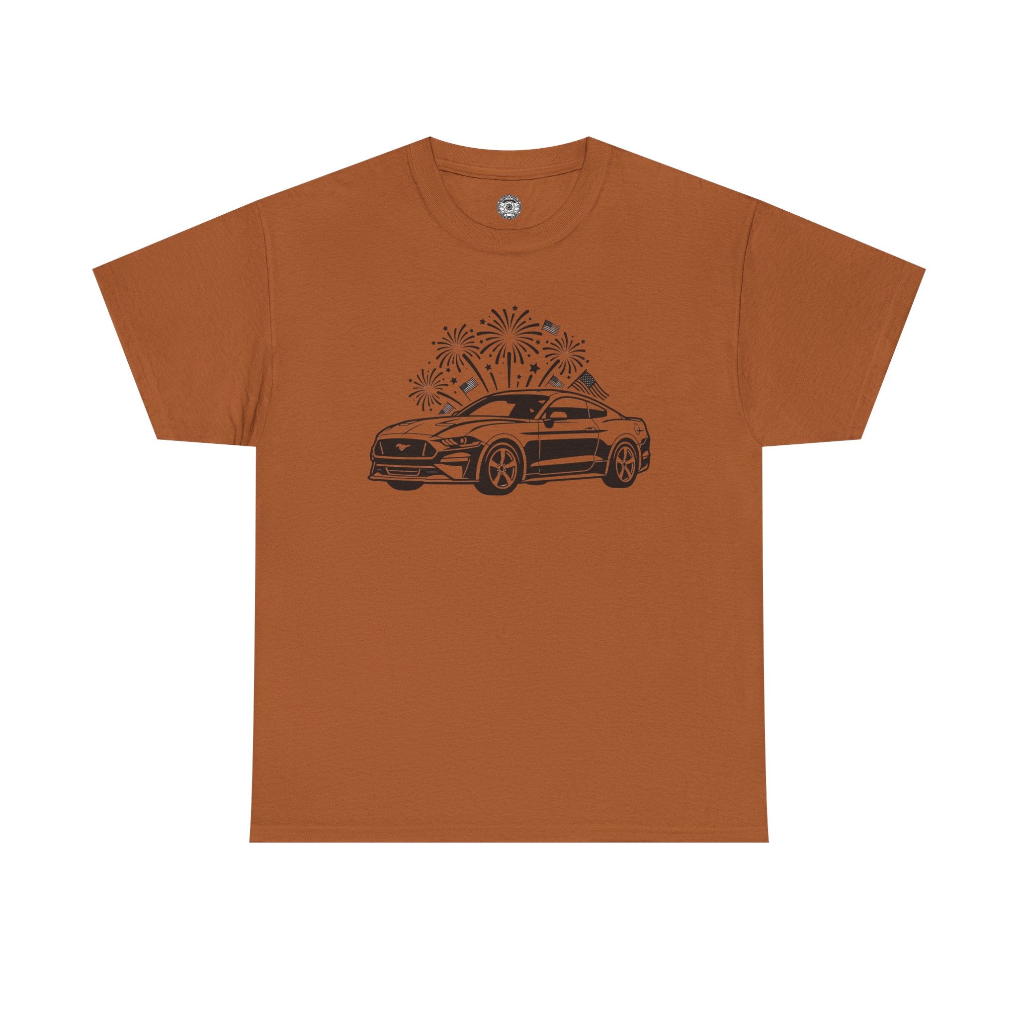 Unisex Heavy Cotton Tee — 4th of July — Modern American Muscle