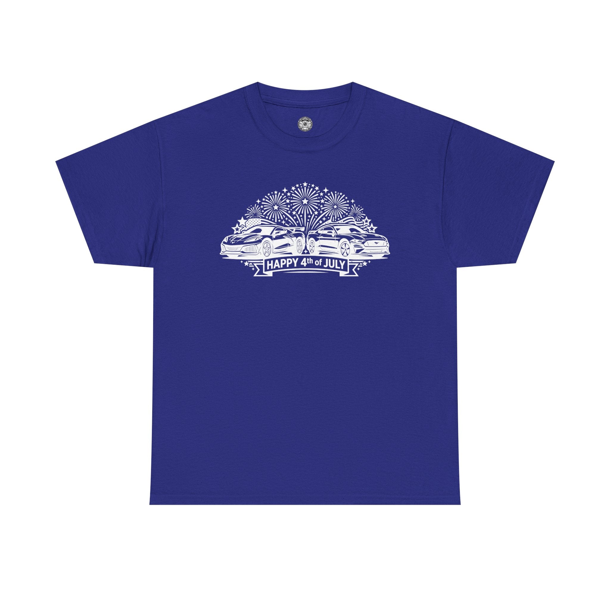Unisex Heavy Cotton Tee — 4th of July — American V8's