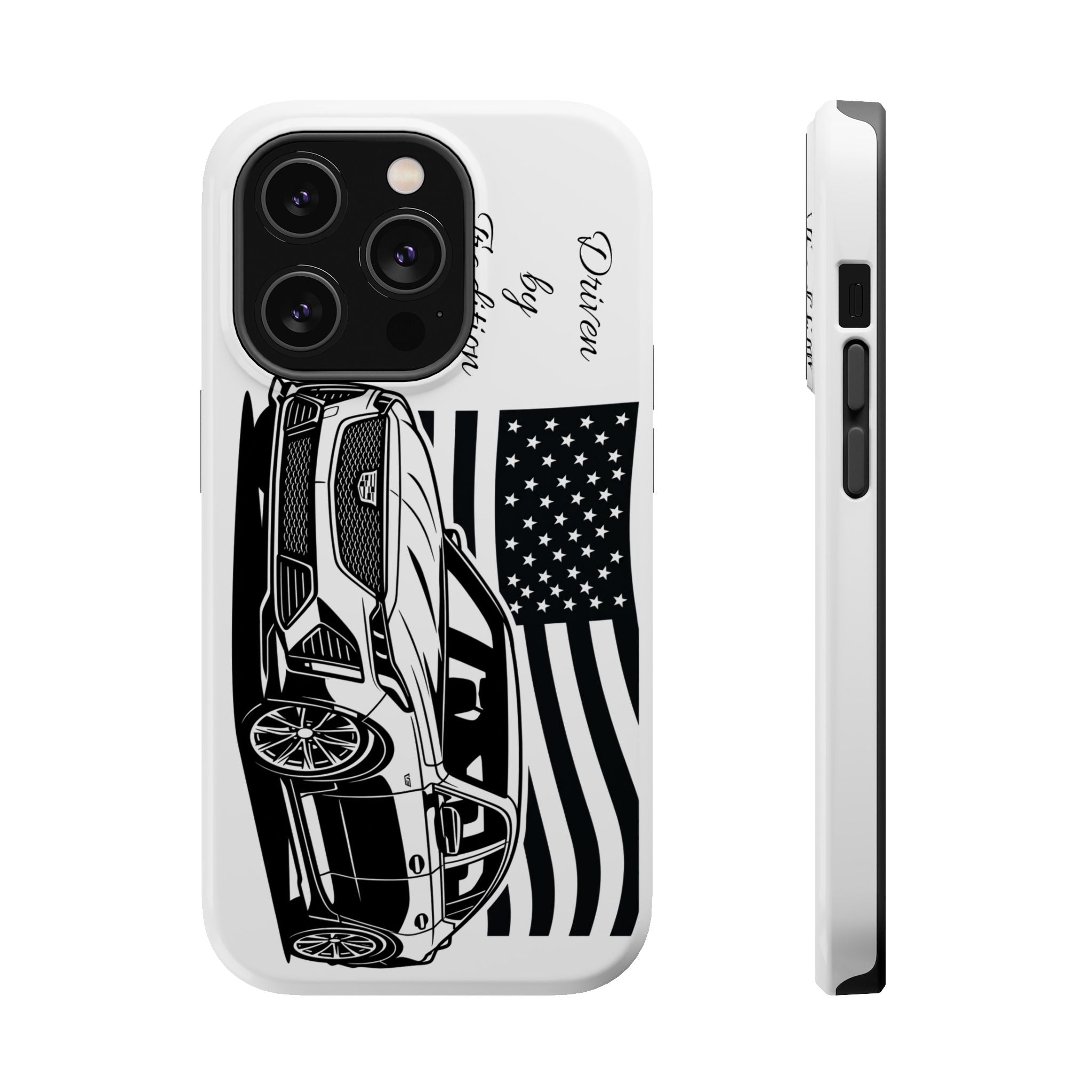 Magnetic Impact-Resistant Phone Case — "Driven by Tradition"
