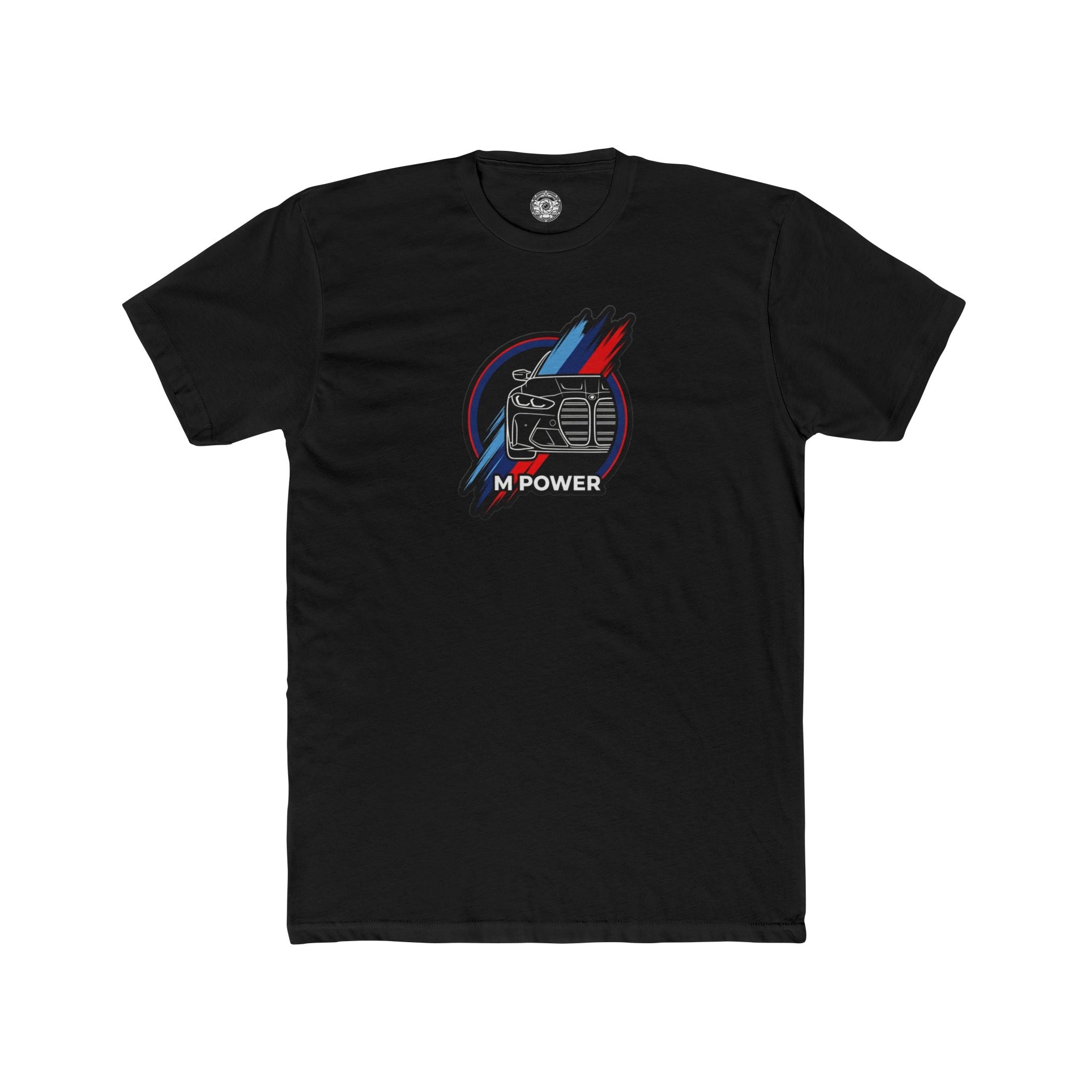 Men's Cotton Crew Tee — M Power