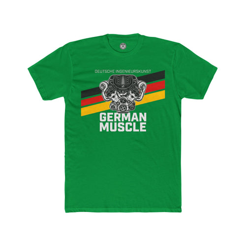 Men's Cotton Crew Tee - German Muscle