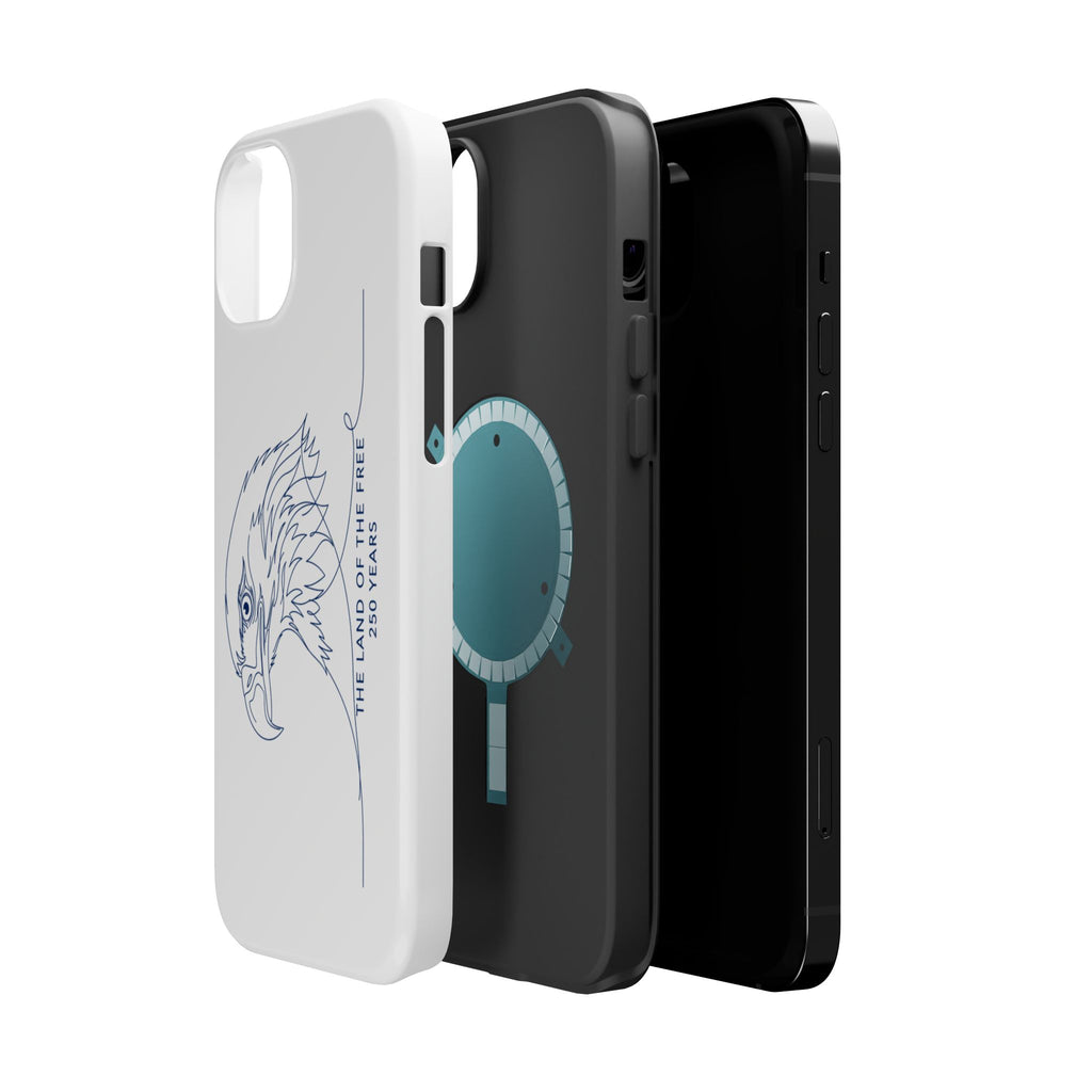 Magnetic Impact-Resistant Phone Case — "The Land of the Free" 250 Years