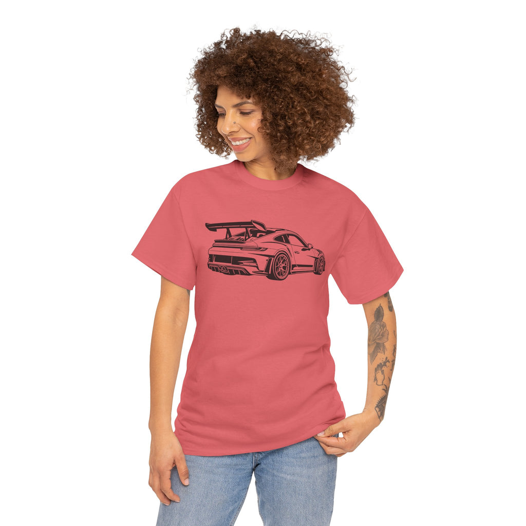 Unisex Heavy Cotton Tee — 992 Rear Profile
