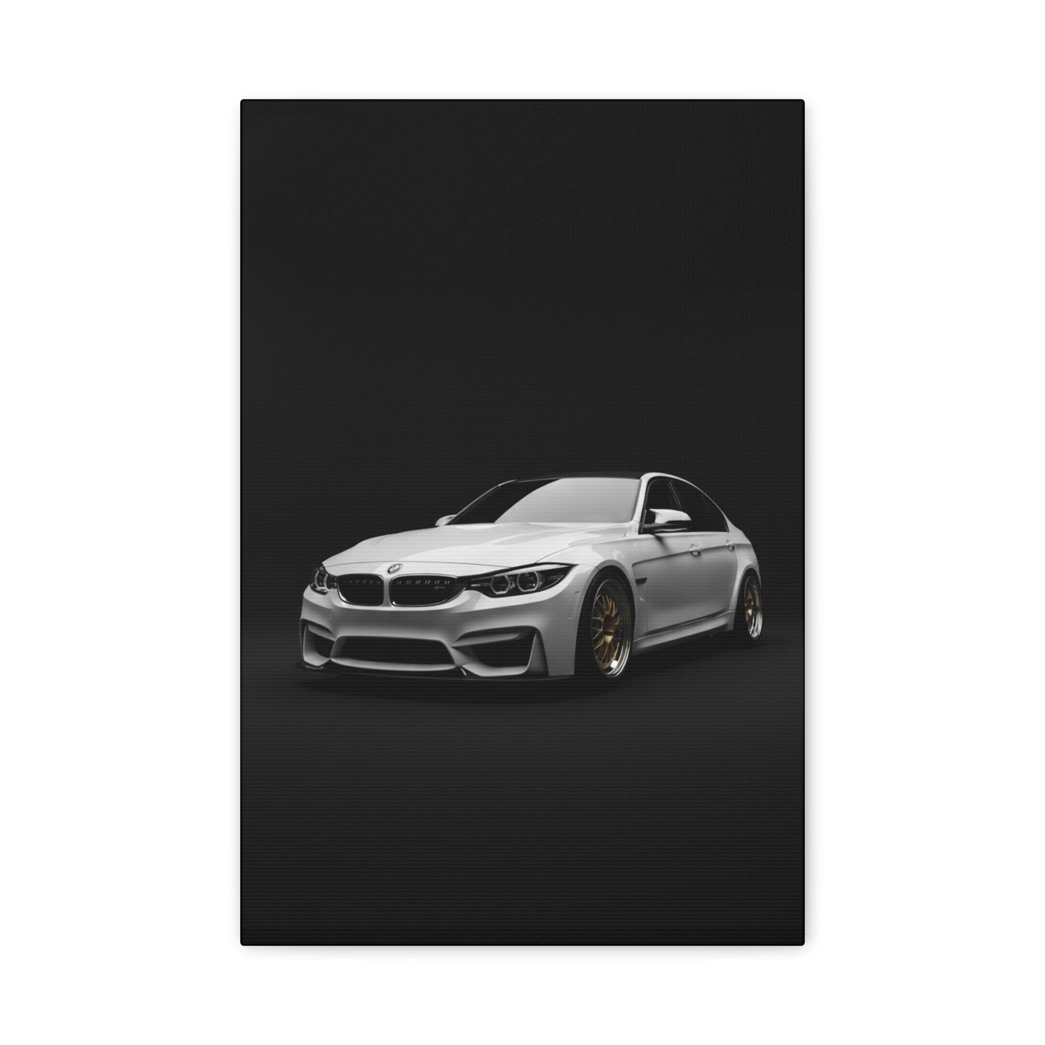 Custom Vertical Automotive Canvas - Multiple Sizes