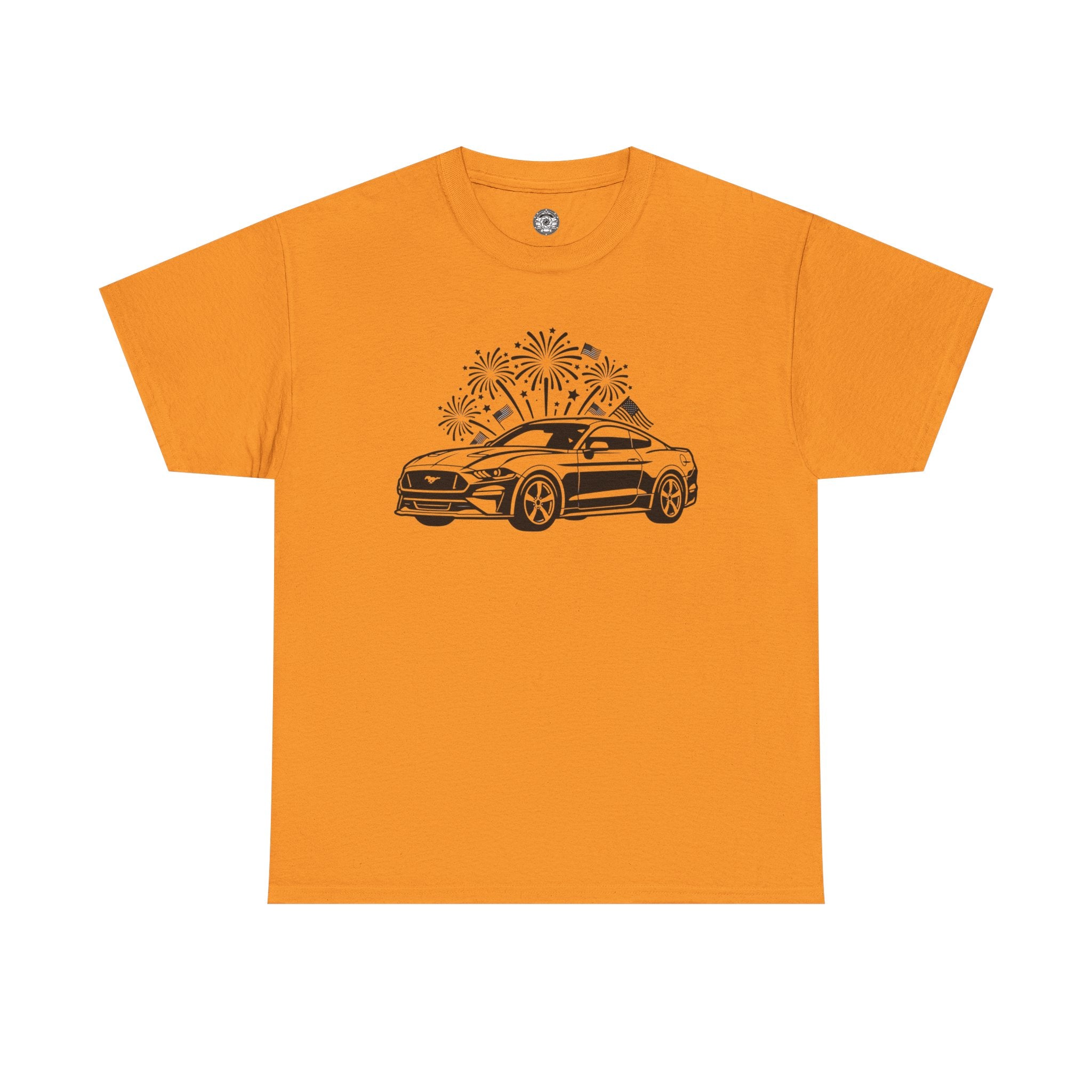 Unisex Heavy Cotton Tee — 4th of July — Modern American Muscle