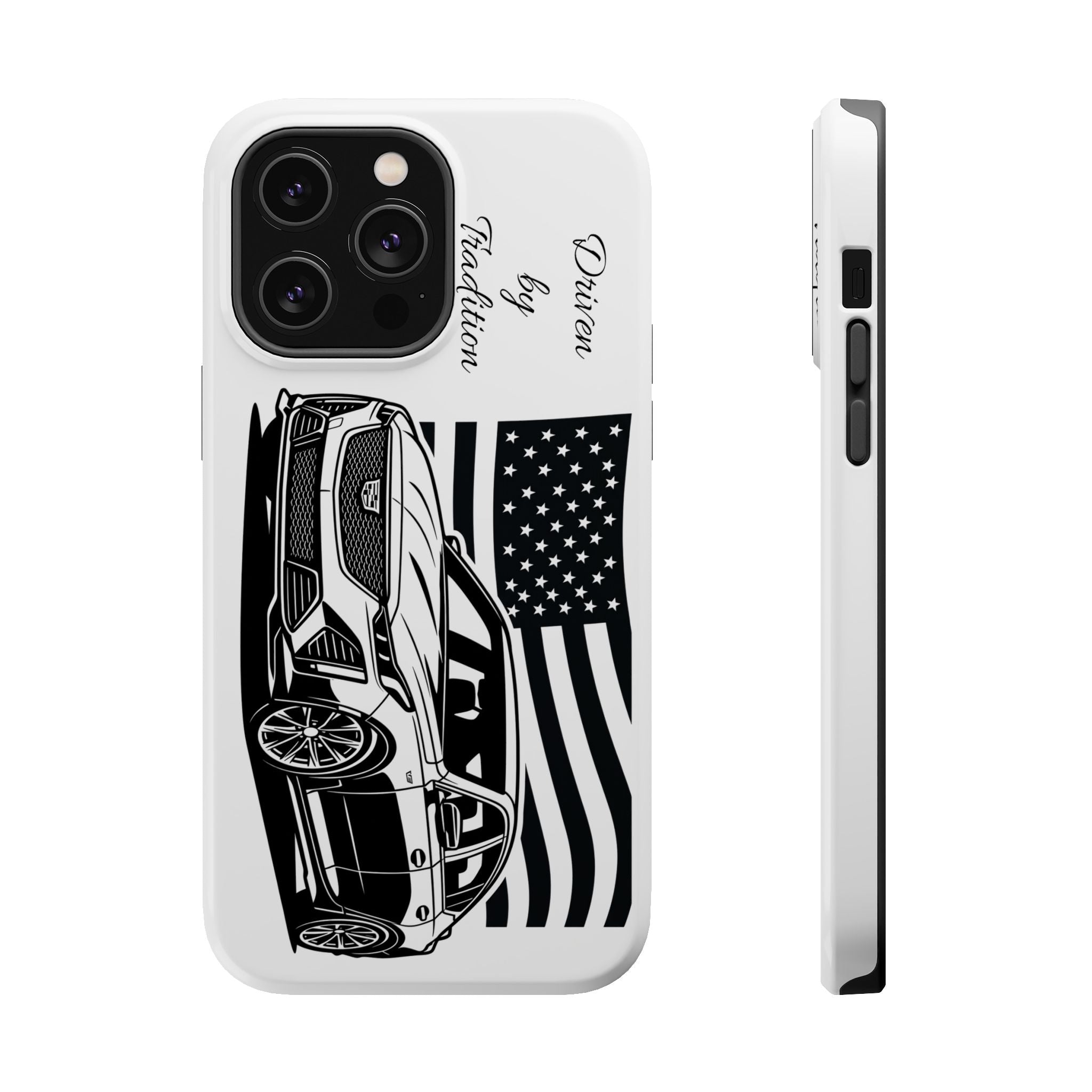 Magnetic Impact-Resistant Phone Case — "Driven by Tradition"