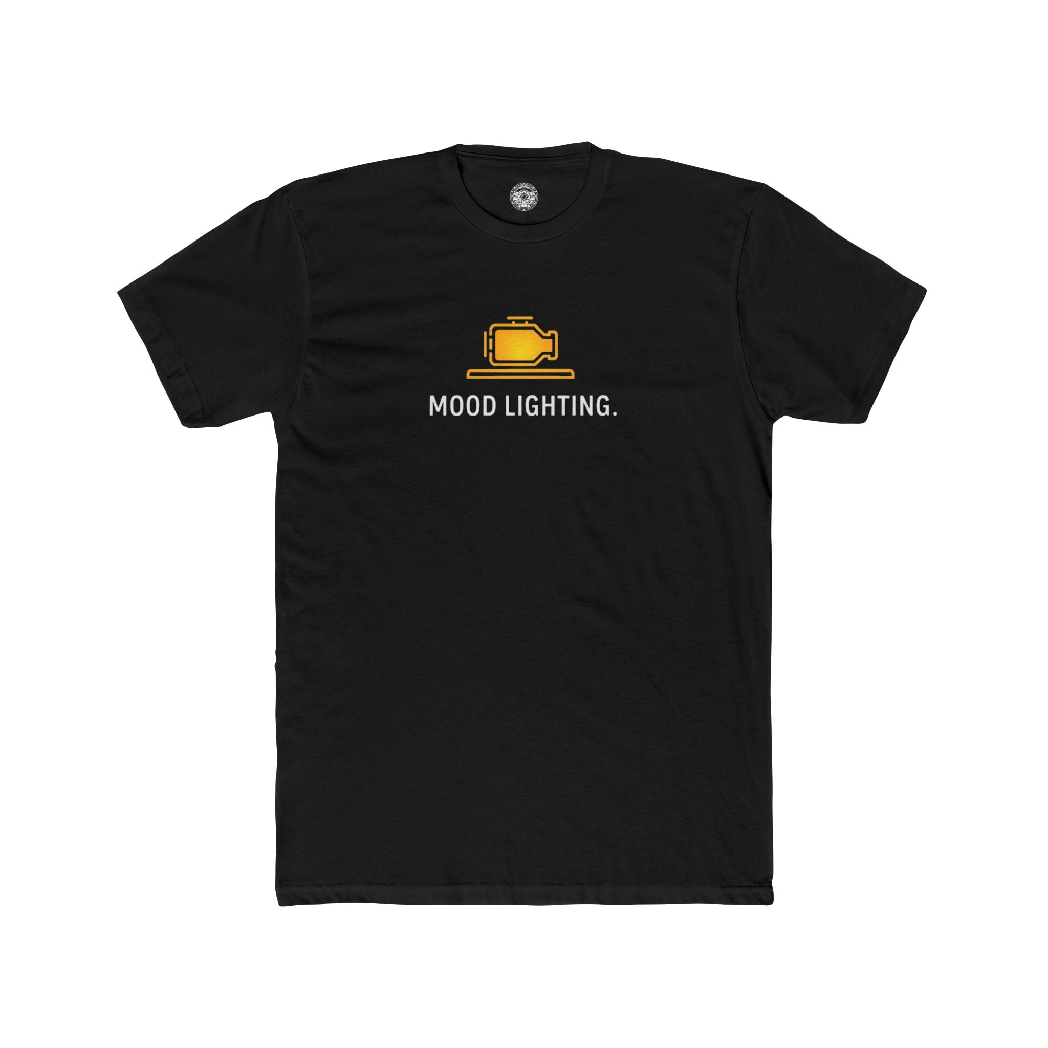 Men's Cotton Crew Tee — Mood Lighting.
