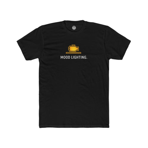 Men's Cotton Crew Tee — Mood Lighting.