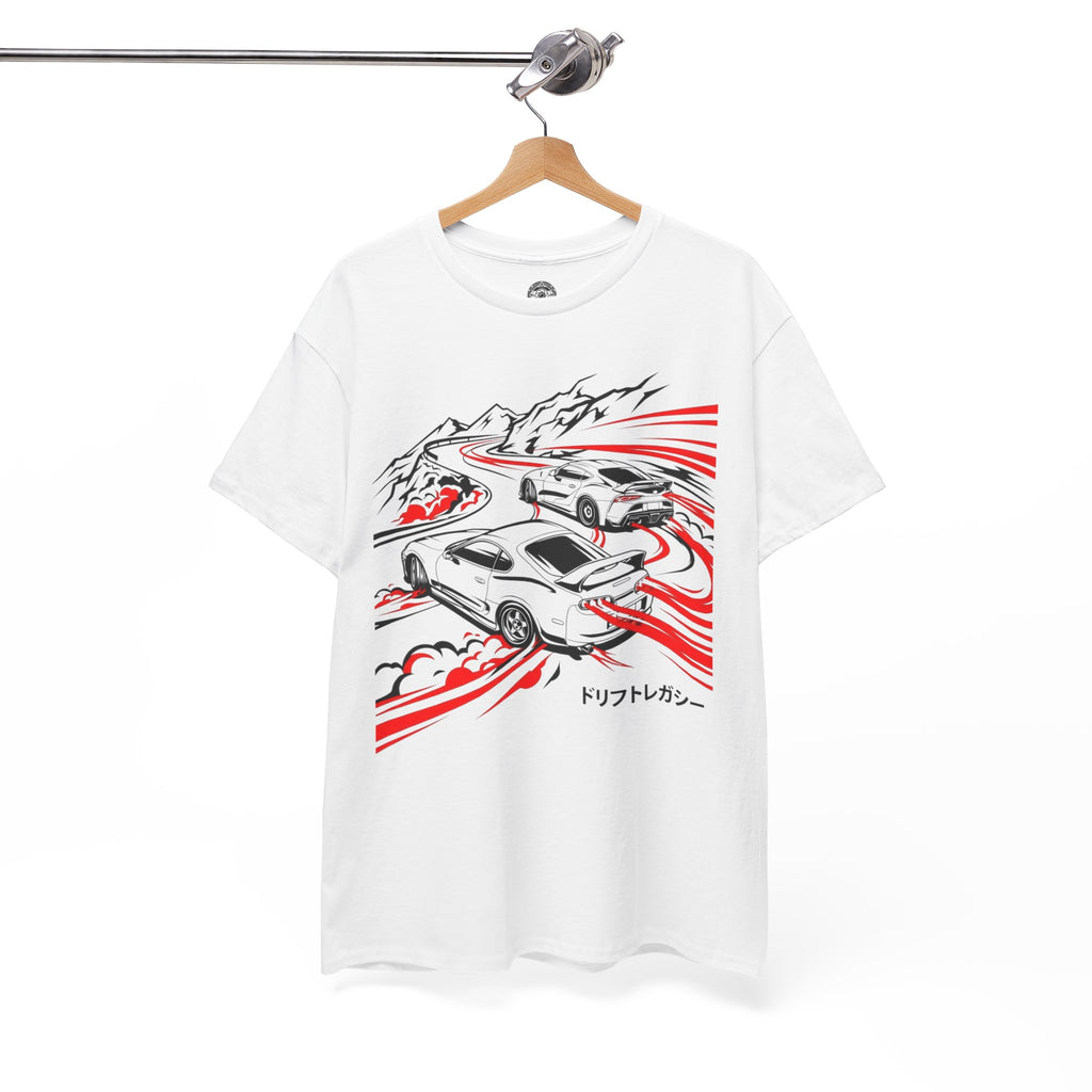 Unisex Heavy Cotton Tee — A80/A90 Touge Battle