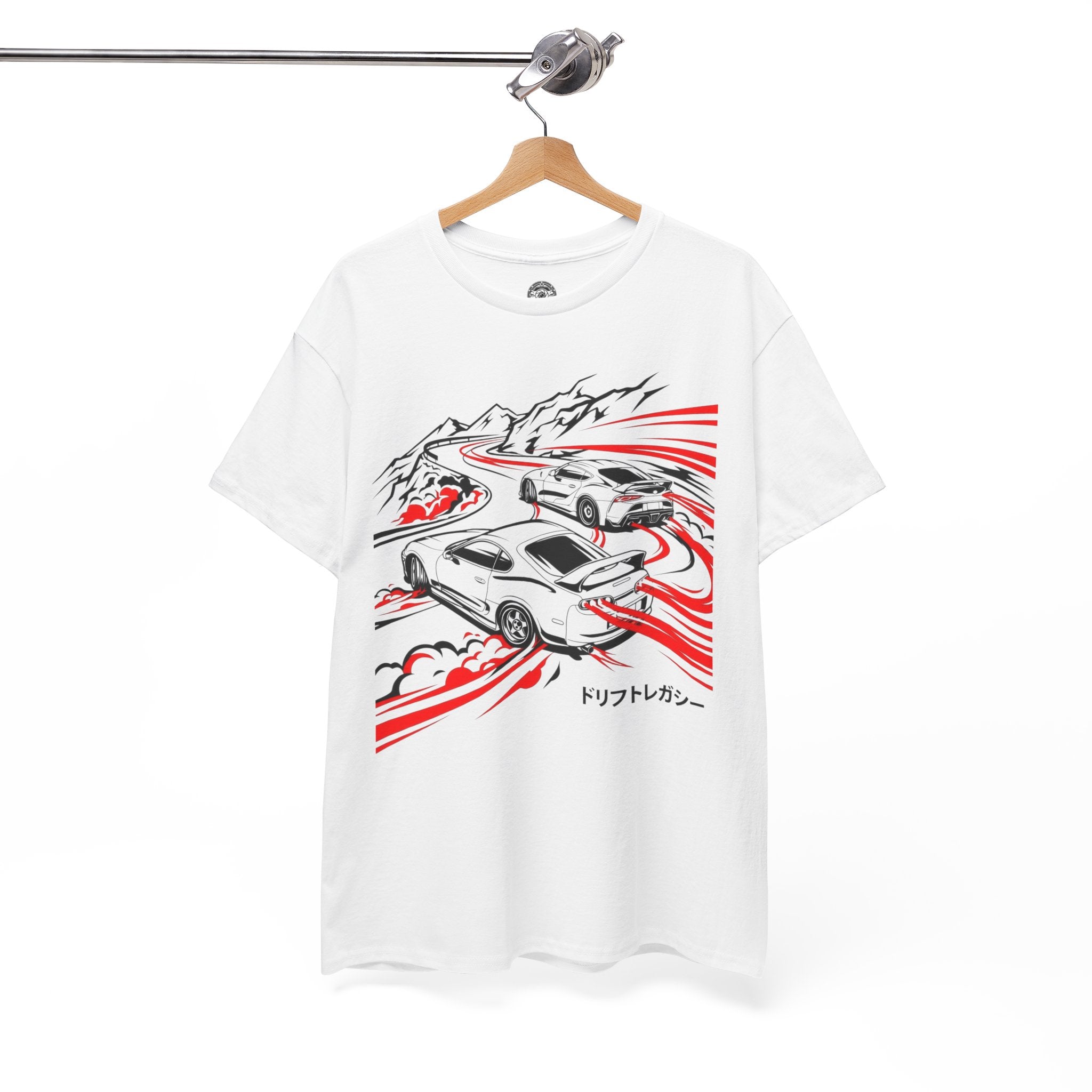 Unisex Heavy Cotton Tee — A80/A90 Touge Battle