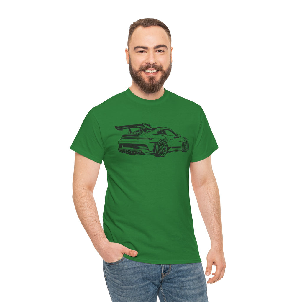 Unisex Heavy Cotton Tee — 992 Rear Profile