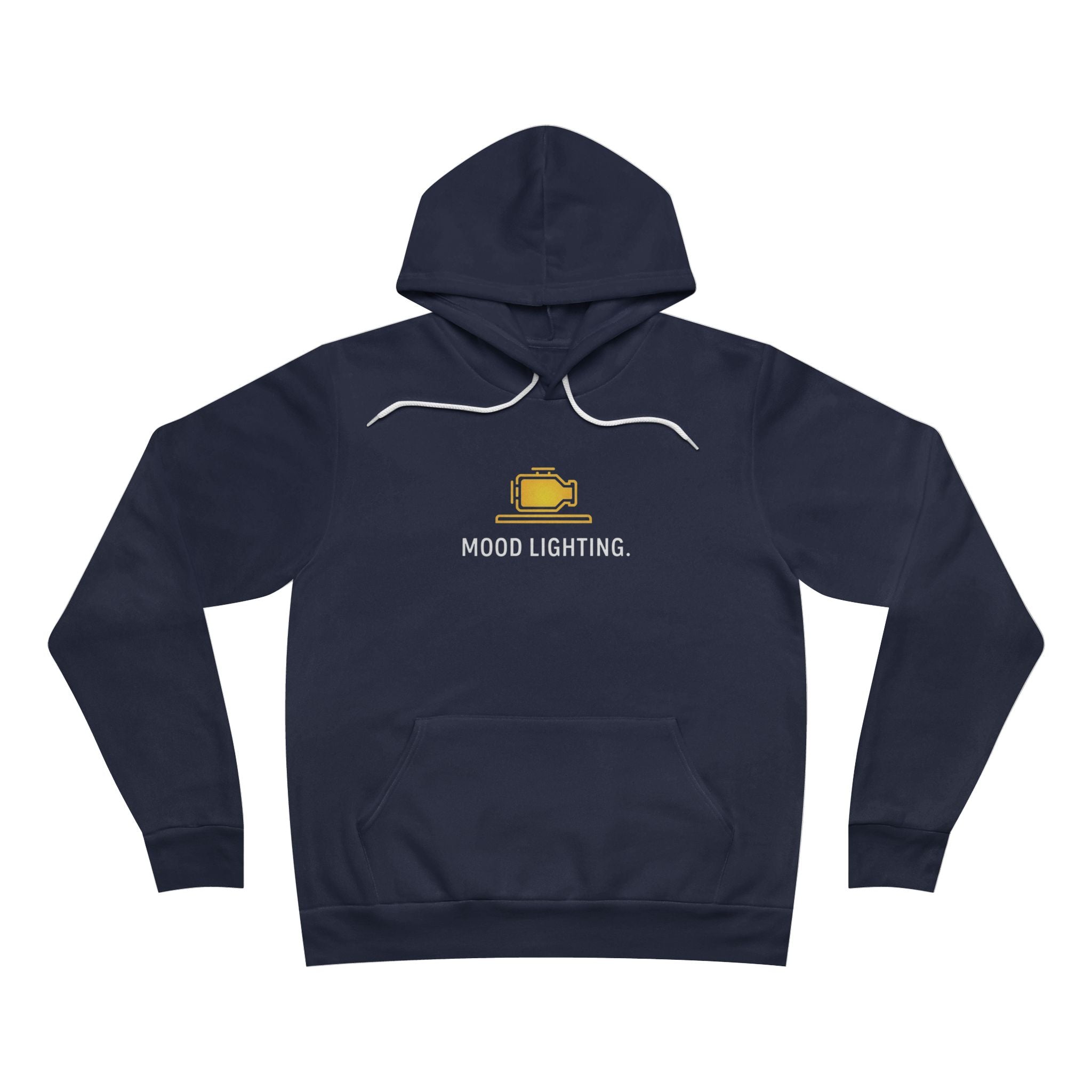 Unisex Sponge Fleece Pullover Hoodie — Mood Lighting.