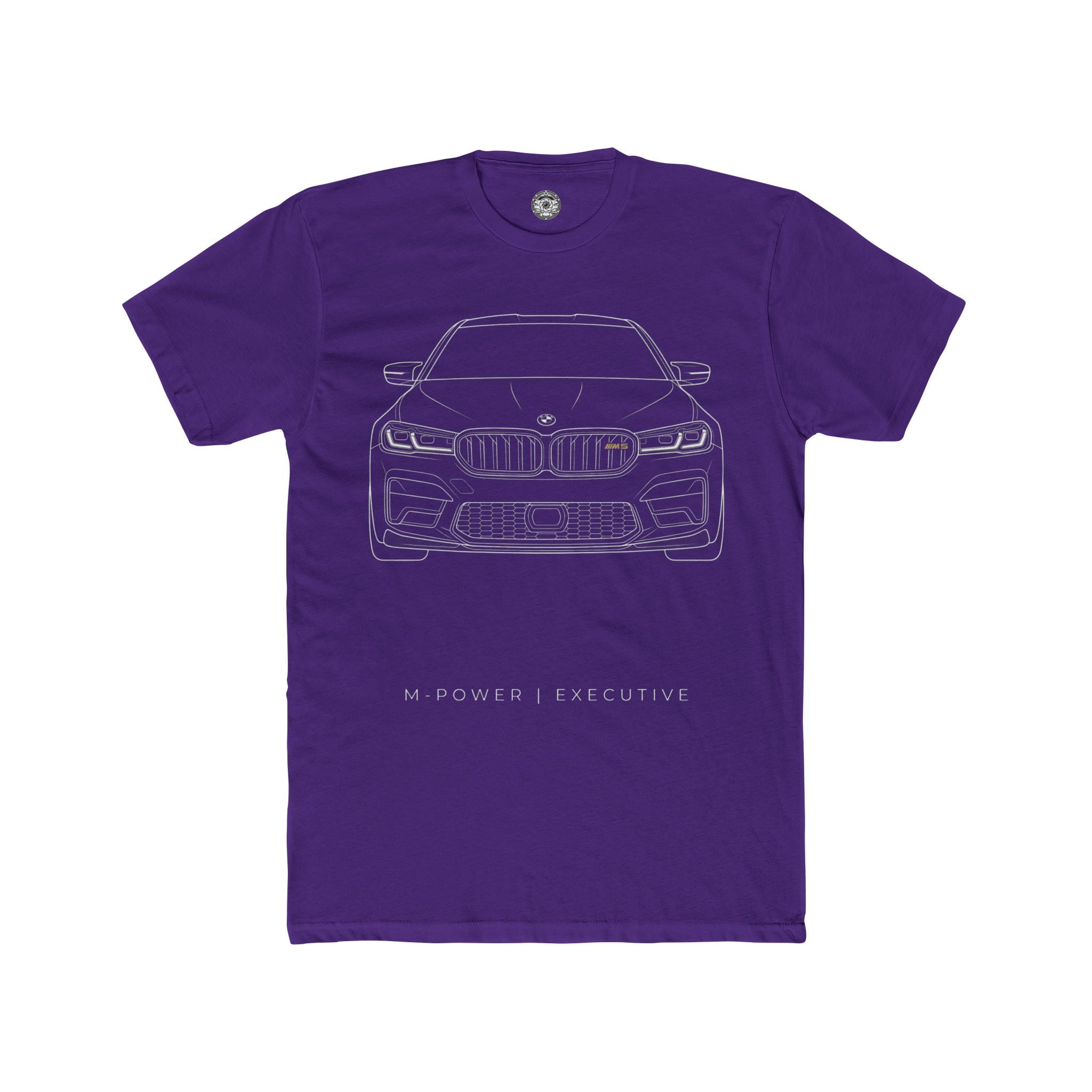 Men's Cotton Crew Tee — M Power | Executive