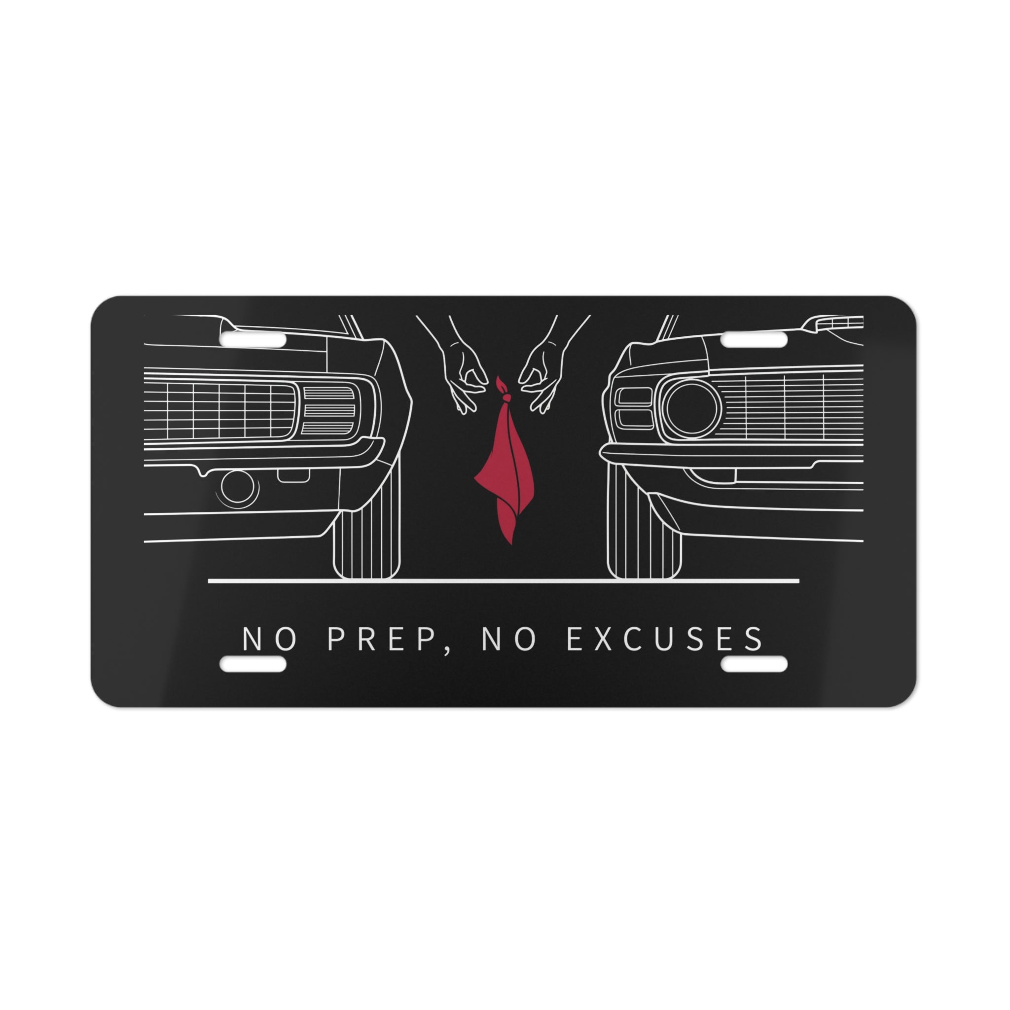 Vanity Plate - No Prep, No Excuses