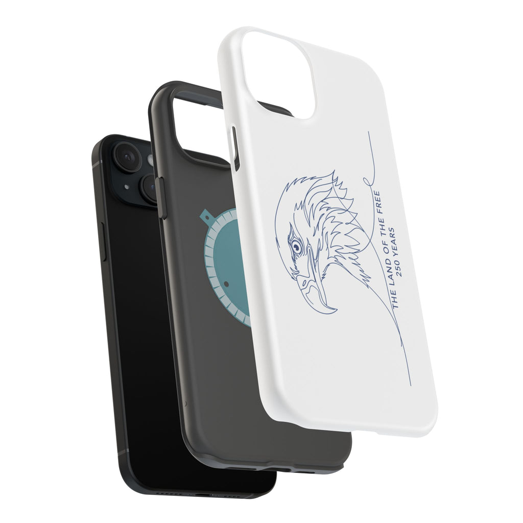 Magnetic Impact-Resistant Phone Case — "The Land of the Free" 250 Years