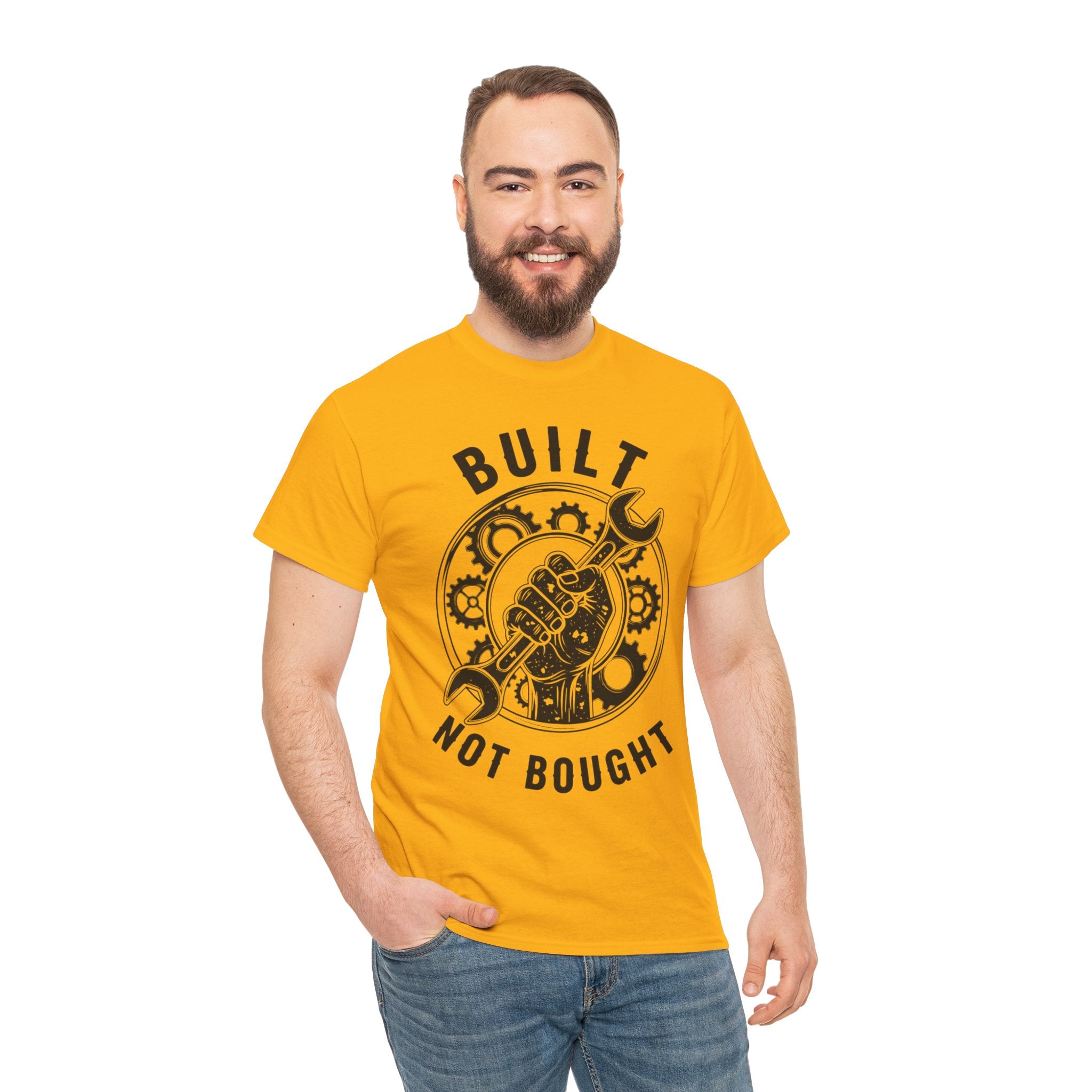 Unisex Heavy Cotton Tee — Built Not Bought