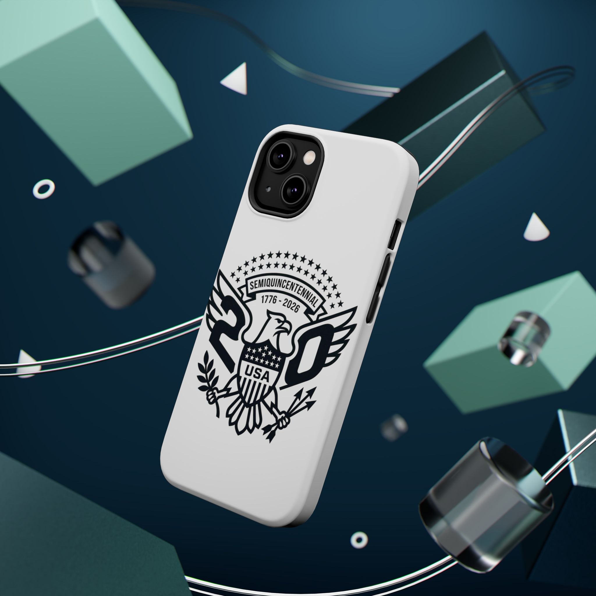 Magnetic Impact-Resistant Phone Case — USA Semiquincentennial