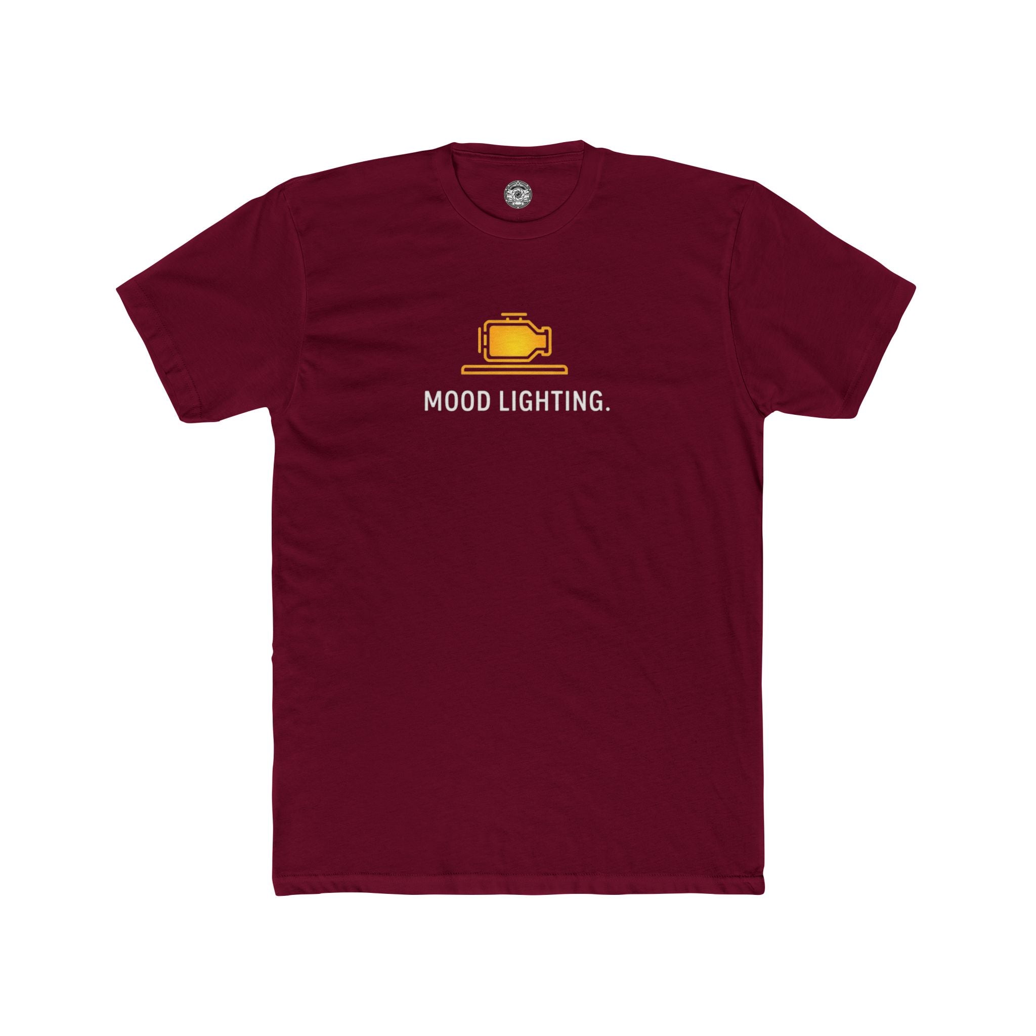 Men's Cotton Crew Tee — Mood Lighting.
