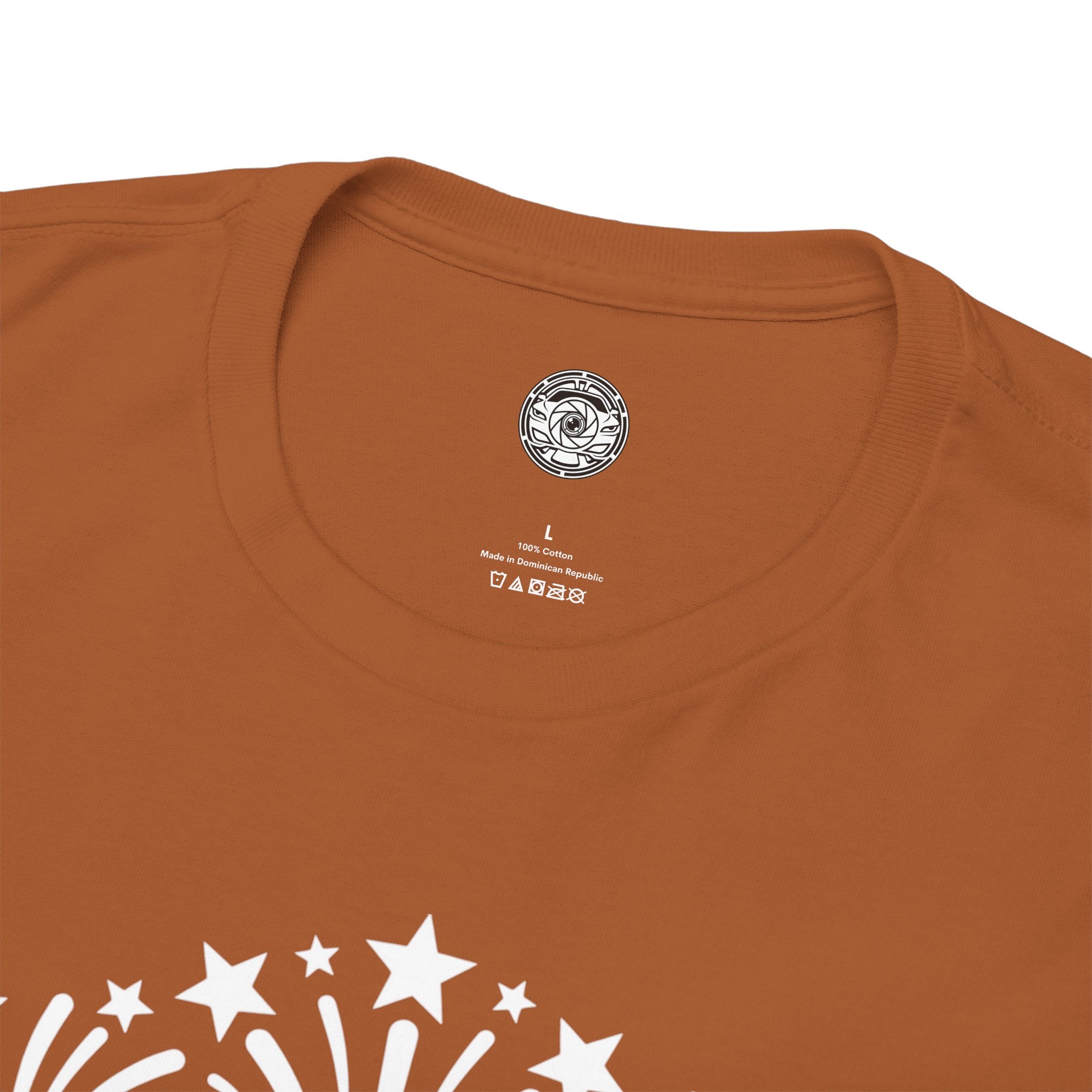 Unisex Heavy Cotton Tee — V8/Fireworks