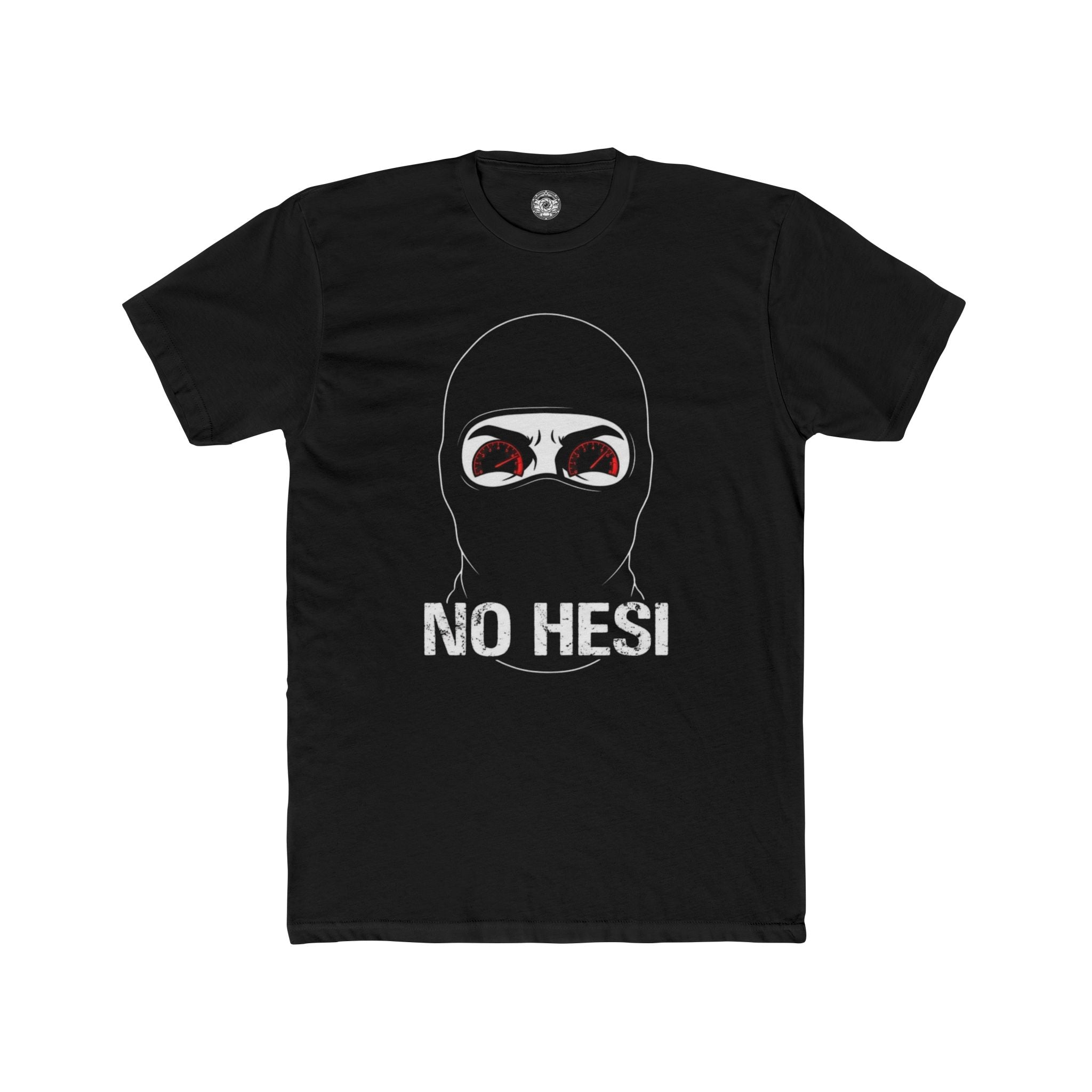 Men's Cotton Crew Tee — No Hesi