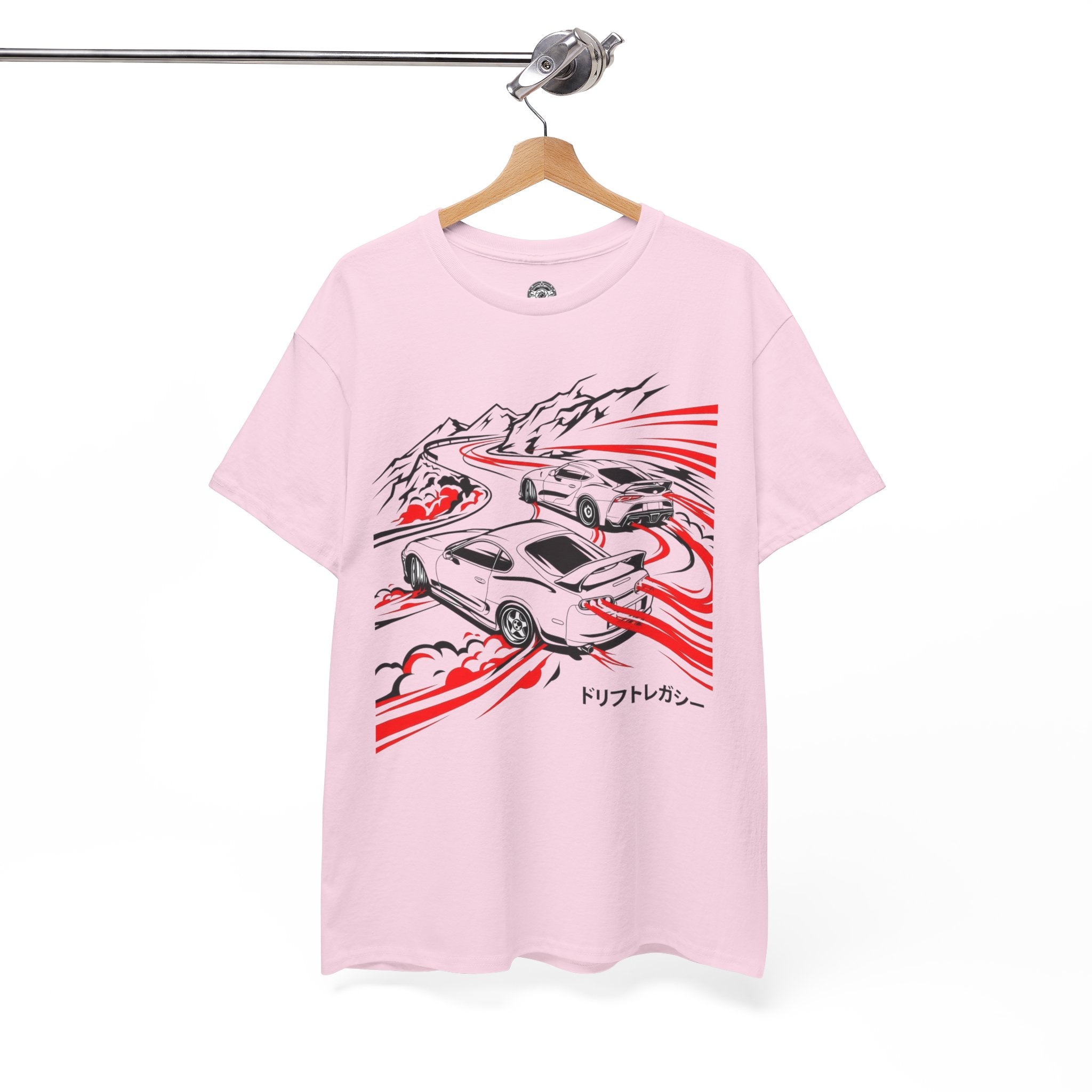 Unisex Heavy Cotton Tee — A80/A90 Touge Battle