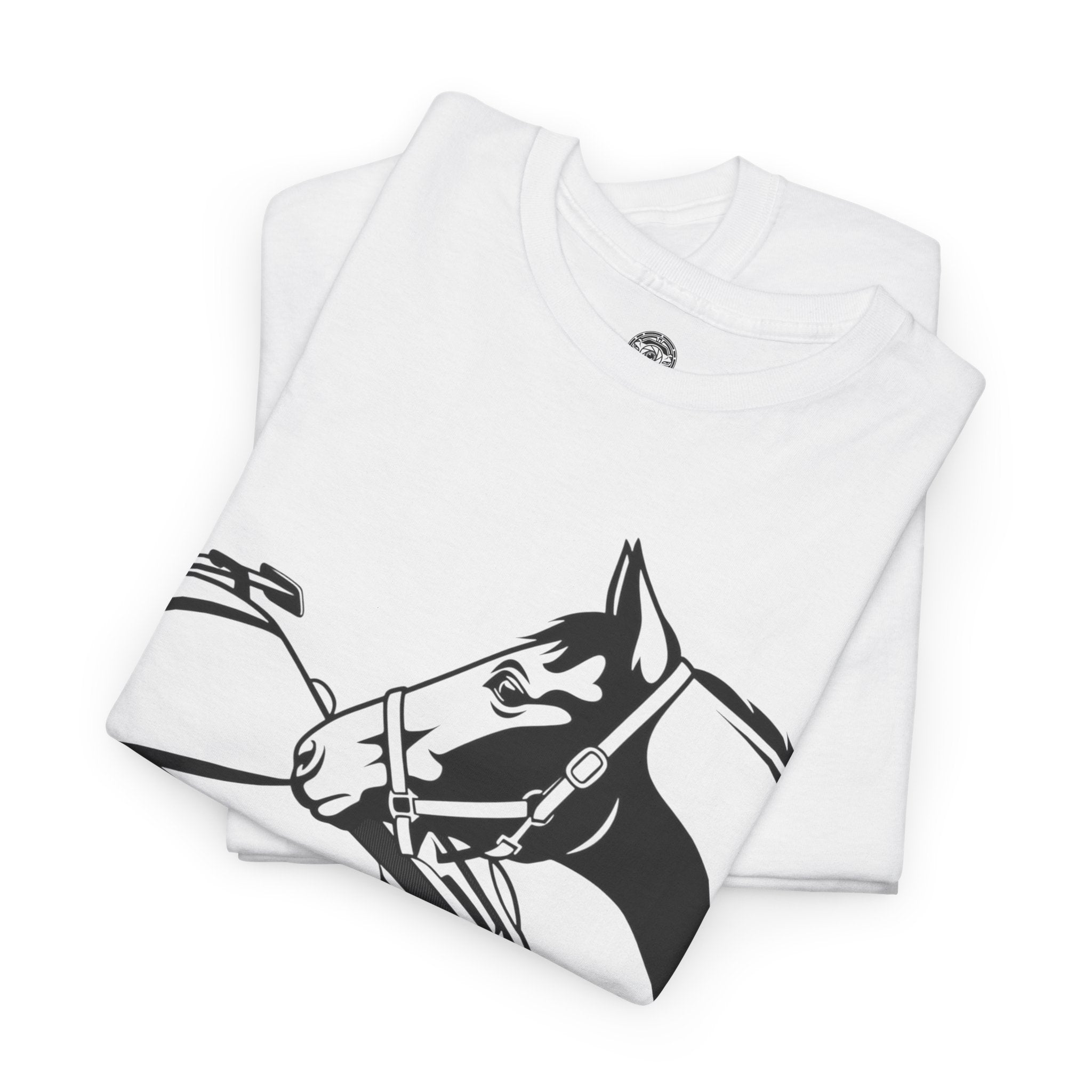 Unisex Heavy Cotton Tee — 992 vs Horse (Viral Video)