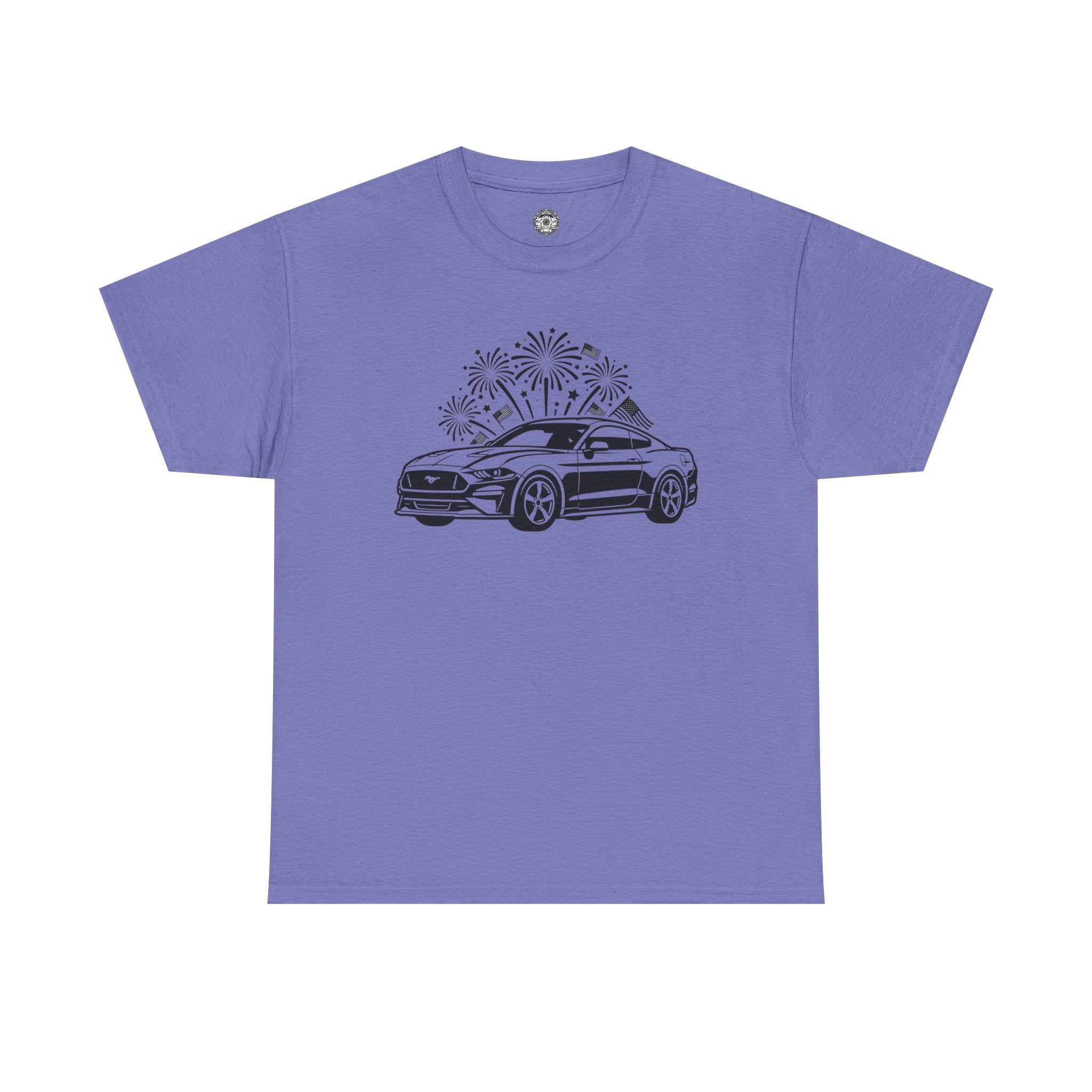 Unisex Heavy Cotton Tee — 4th of July — Modern American Muscle
