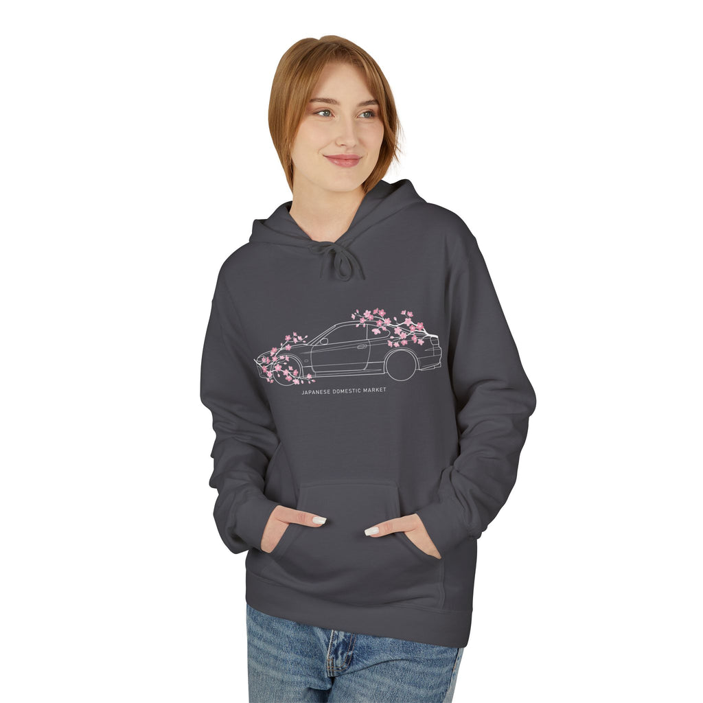 Women's Midweight Softsyle Fleece Hoodie — S15 Cherry Blossom