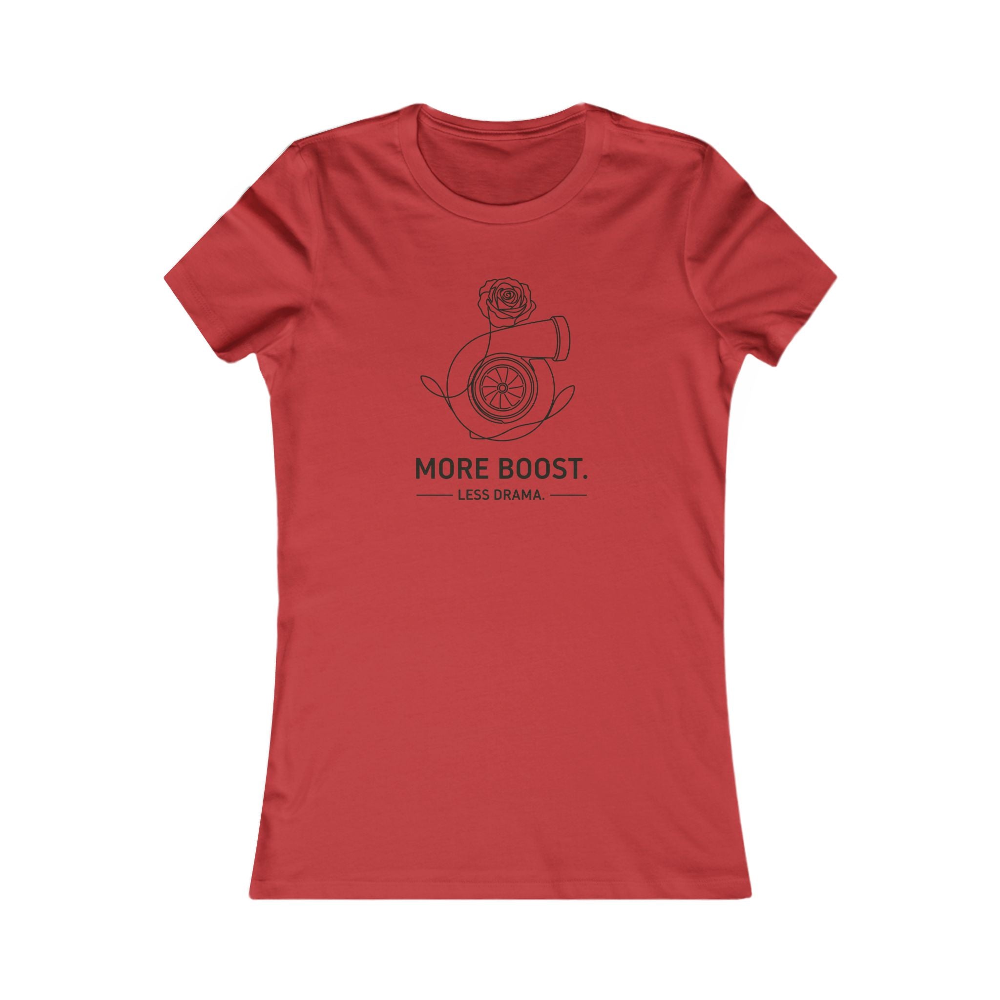 Women's Tee — More Boost, Less Drama
