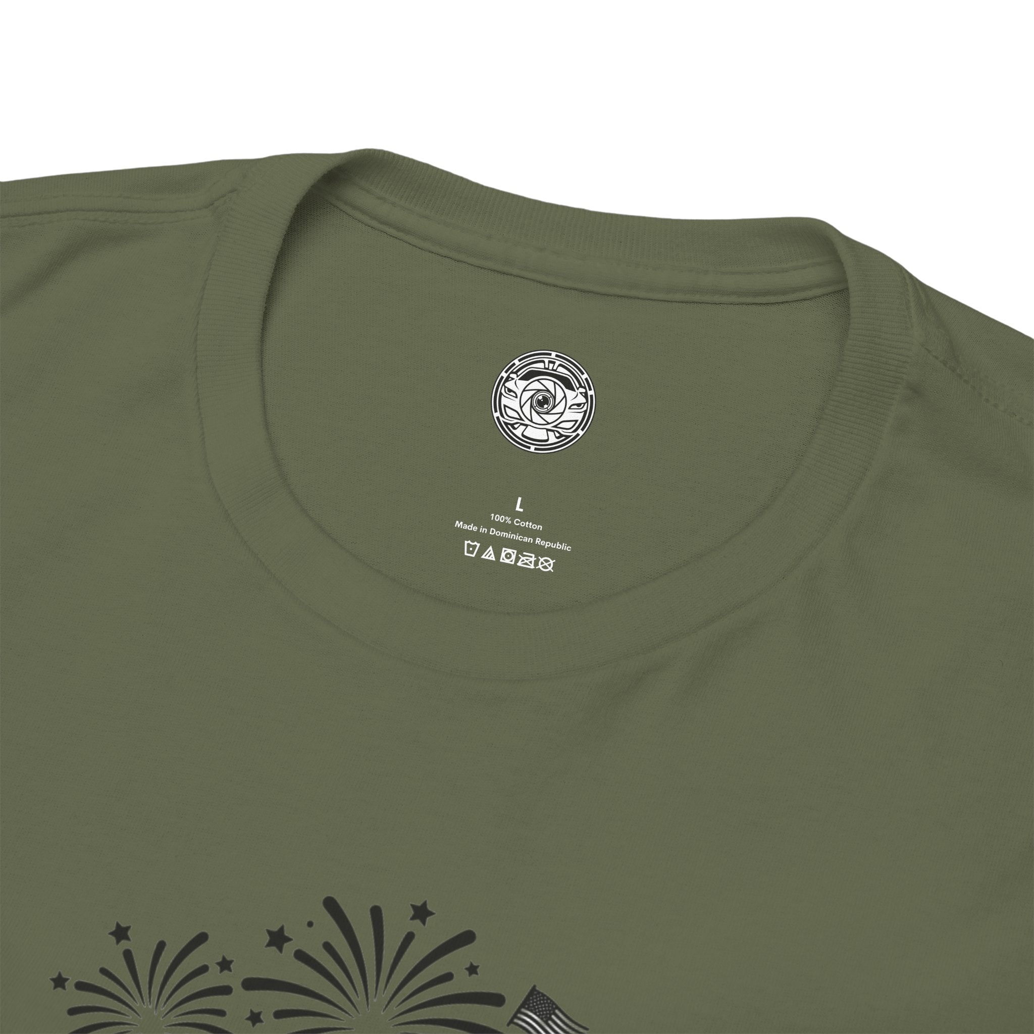 Unisex Heavy Cotton Tee — 4th of July — Modern American Muscle