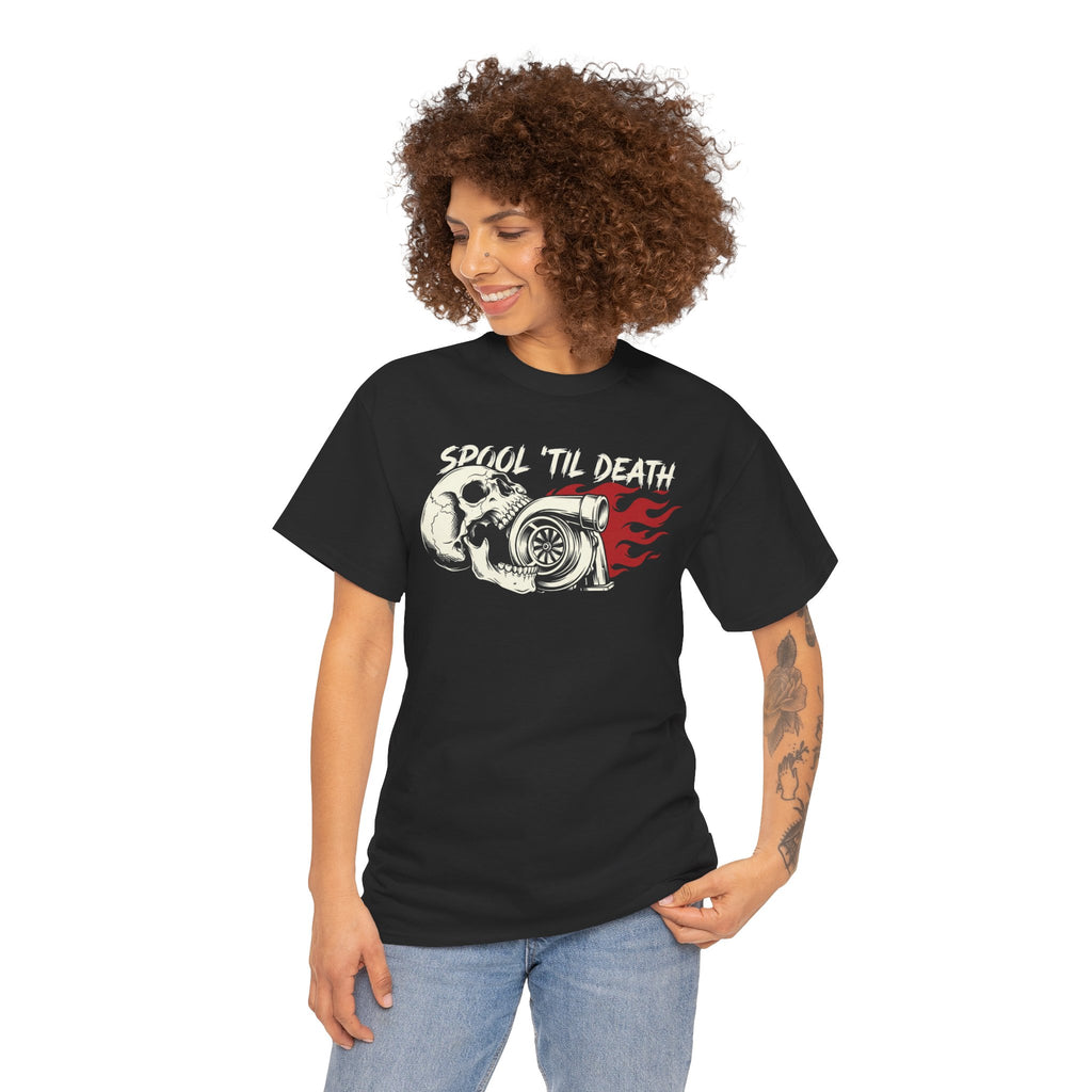 Unisex Heavy Cotton Tee — Spool ’til Death
