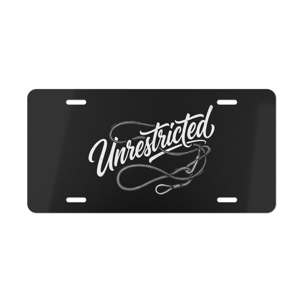Vanity Plate - Unrestricted
