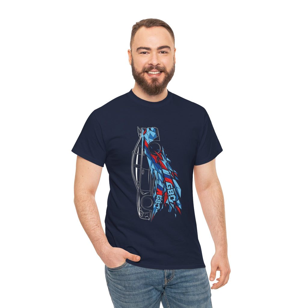 Unisex Heavy Cotton Tee — G80 M-Color Fracture
