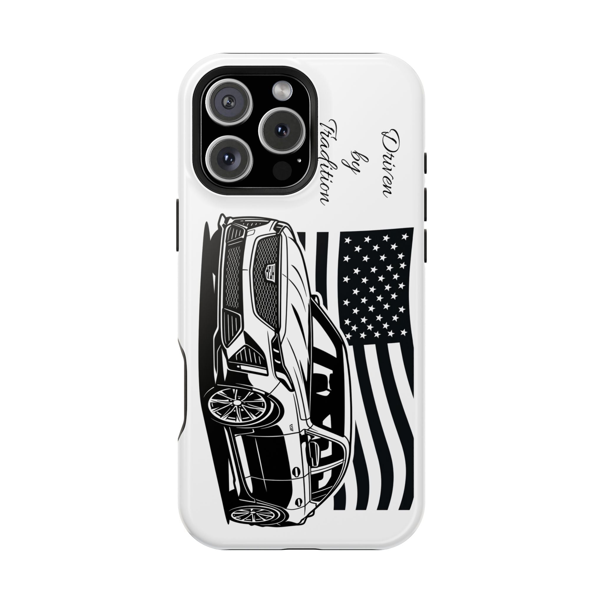 Magnetic Impact-Resistant Phone Case — "Driven by Tradition"