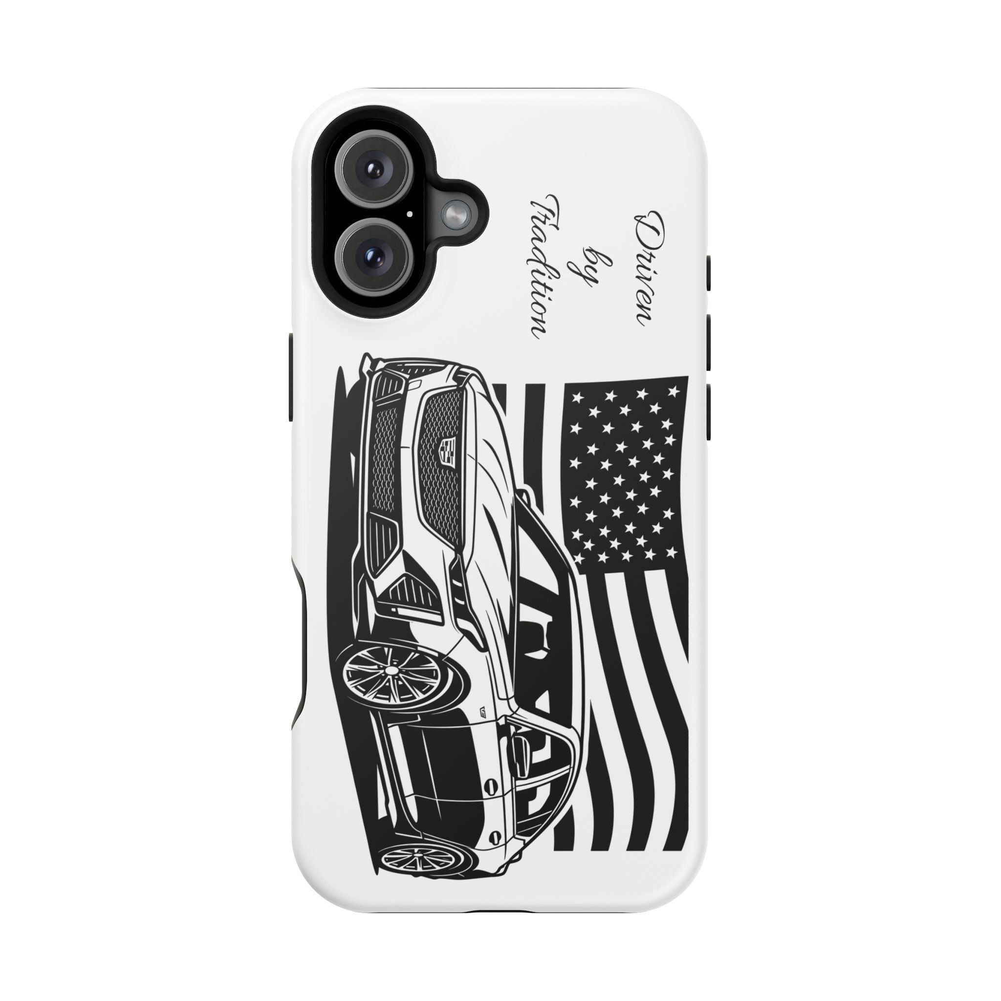 Magnetic Impact-Resistant Phone Case — "Driven by Tradition"